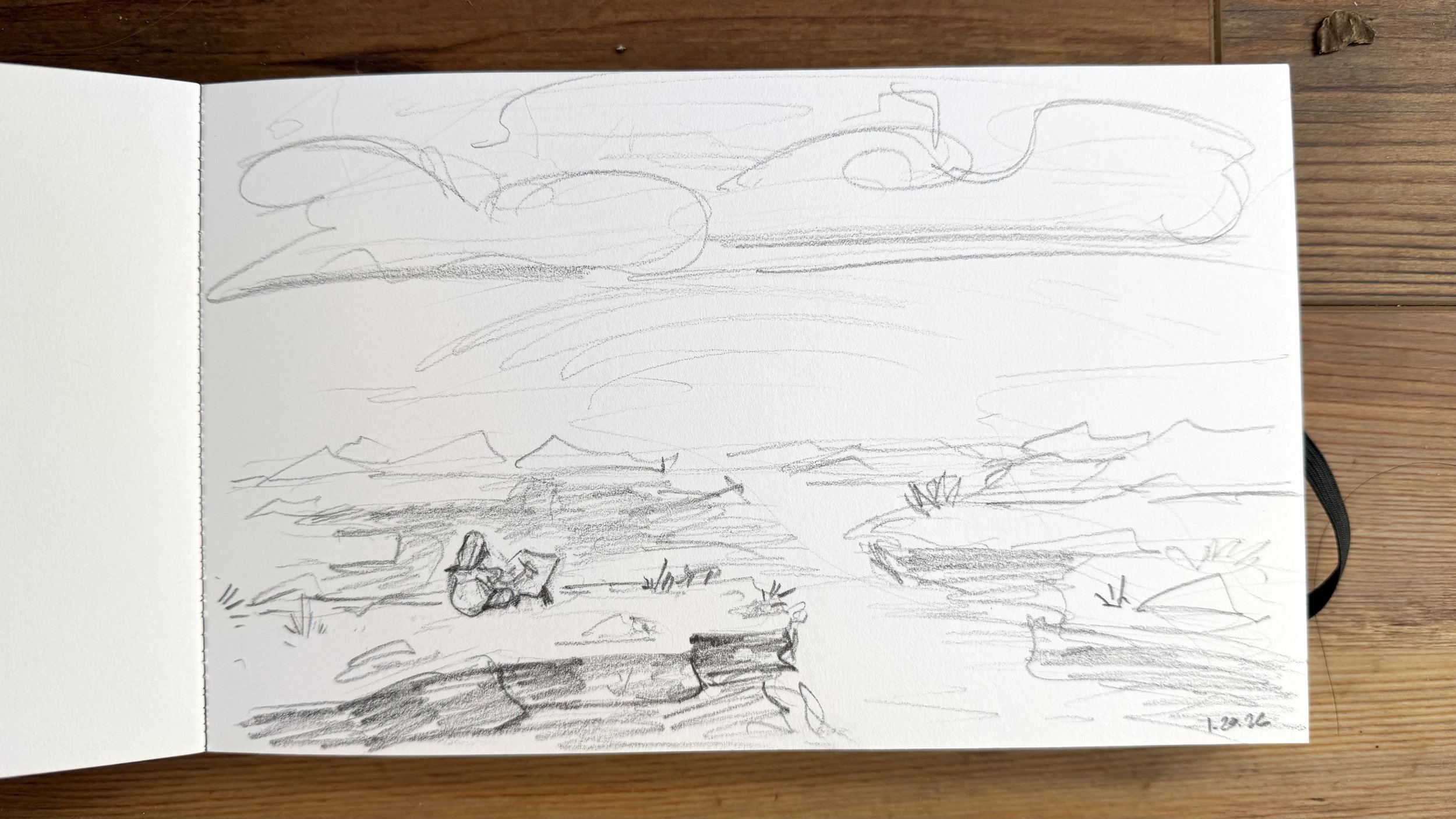 Serene Scene at a Canyon