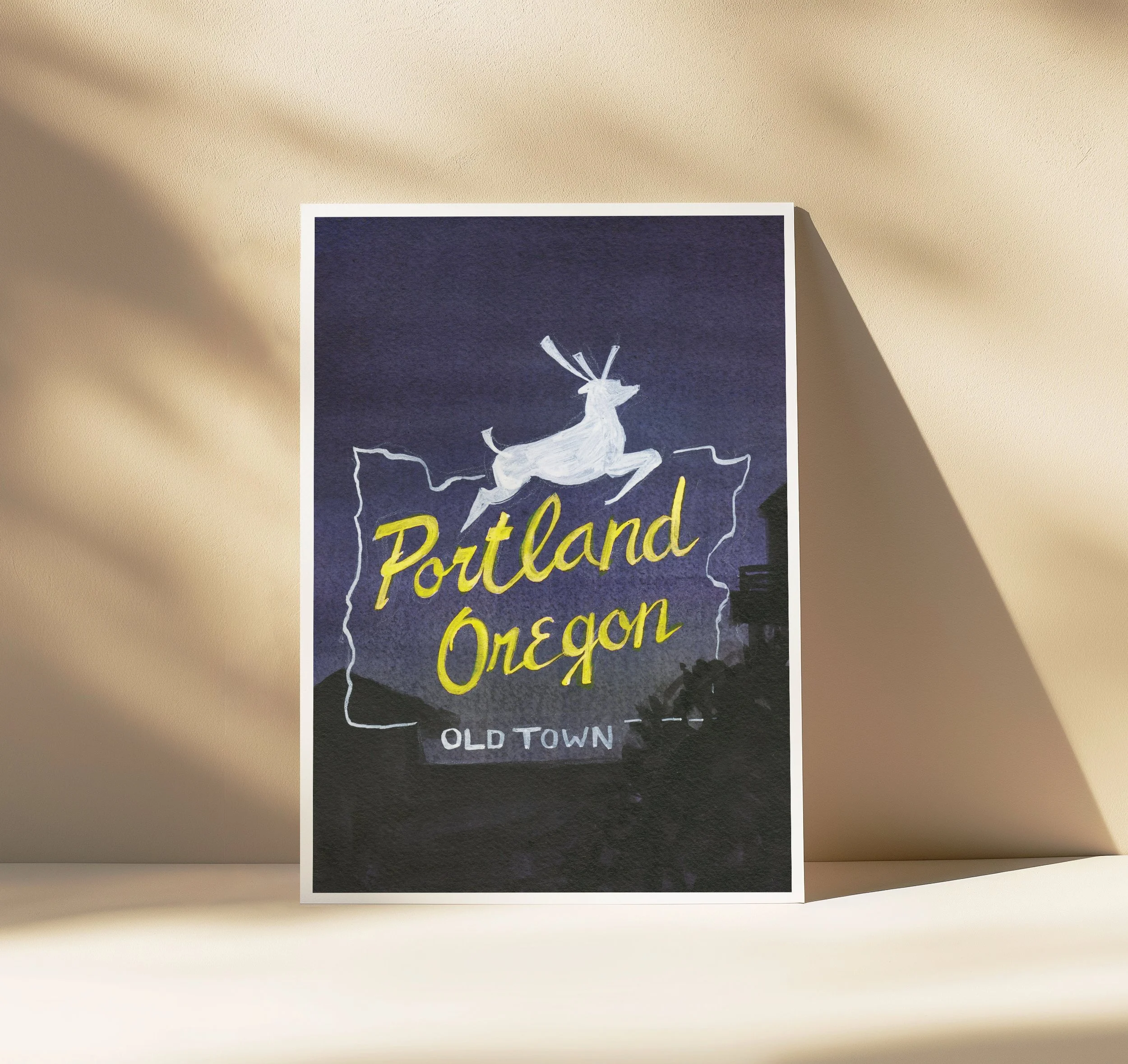Mini-Print: Hello from Portland