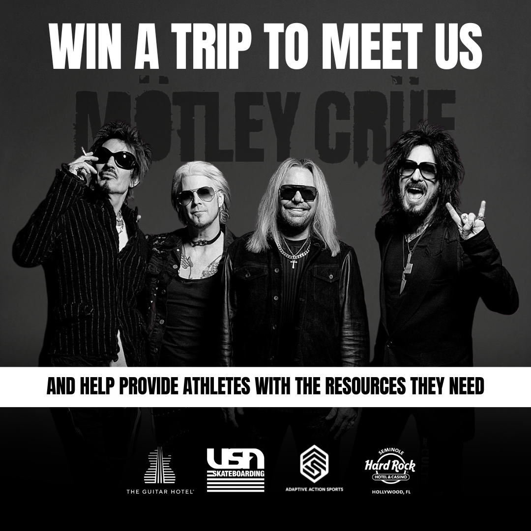 Win a Trip to Meet Mötley Crüe at the Hard Rock Hotel in Florida!