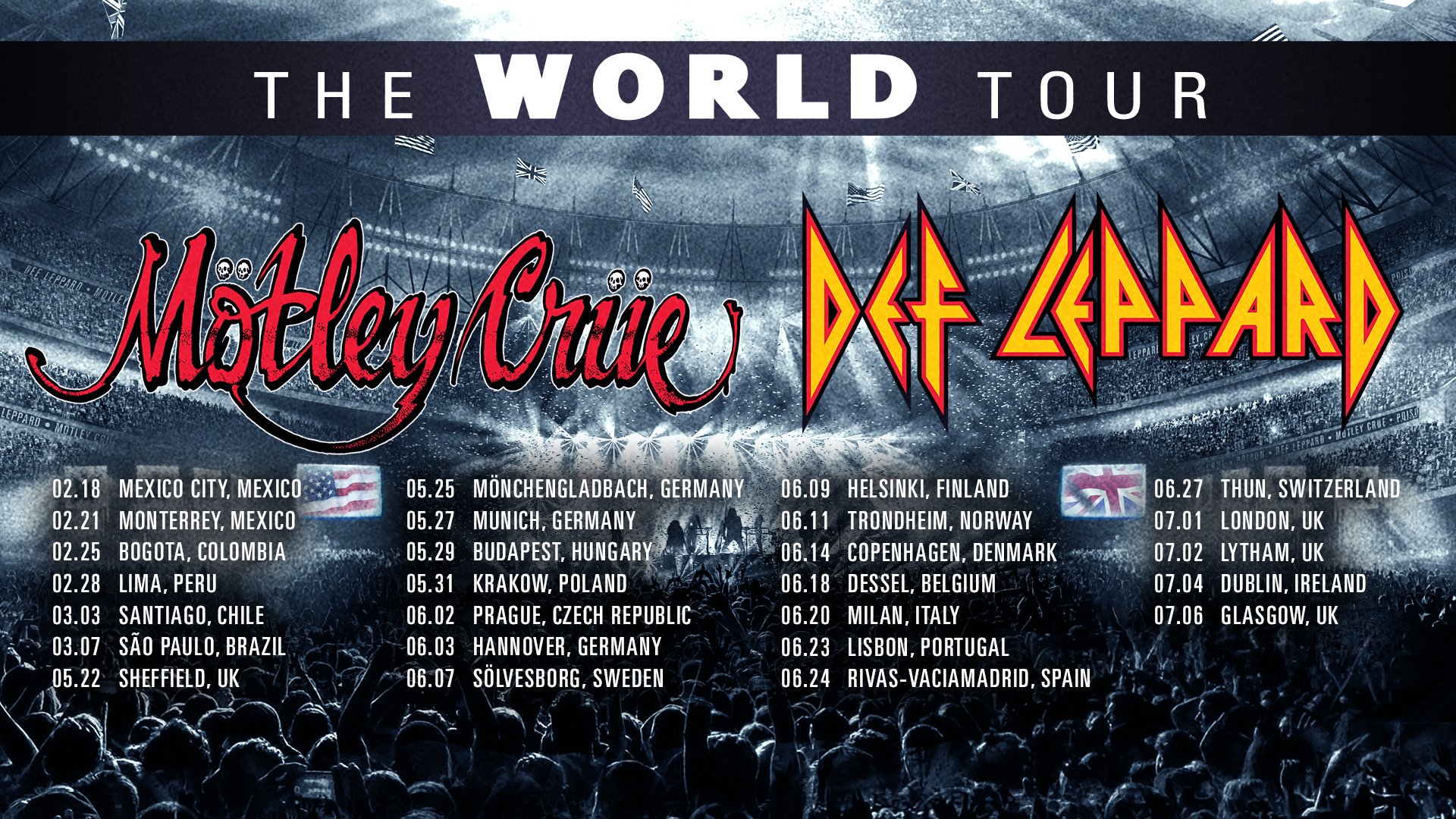 World Tour 2023 — Mötley Crüe