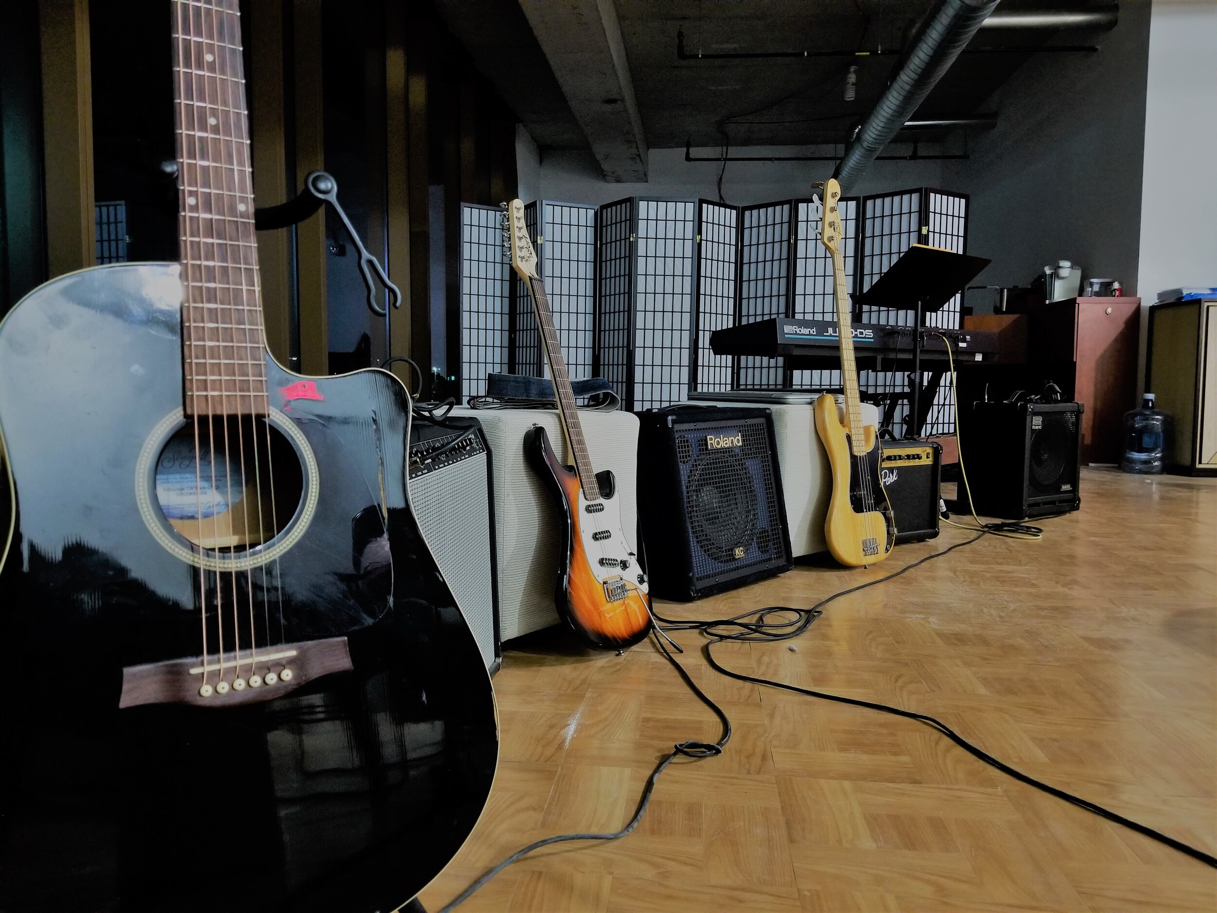 Guitars at Rehearsal.jpg