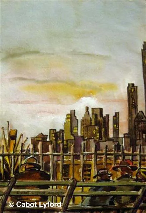 Manhattan South Looking Towards Brooklyn 1952 10.5x14.jpg