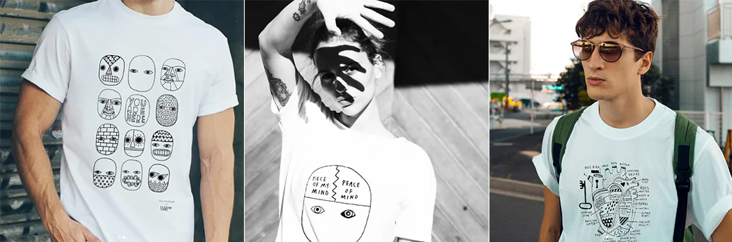 T-shirt designs for MIND