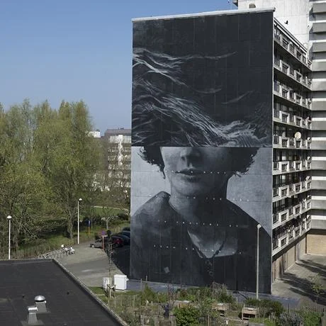 Mural for The Crystal Ship Public Art Festival- Oostende, Belgium 2017