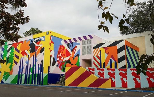 Maser for 352walls/Gainesville Urban Art Initiative - Gainesville, Florida (2017)