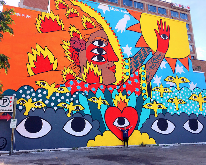 THE SUN KEEPER 2017 - MONTREAL, Mural Festival