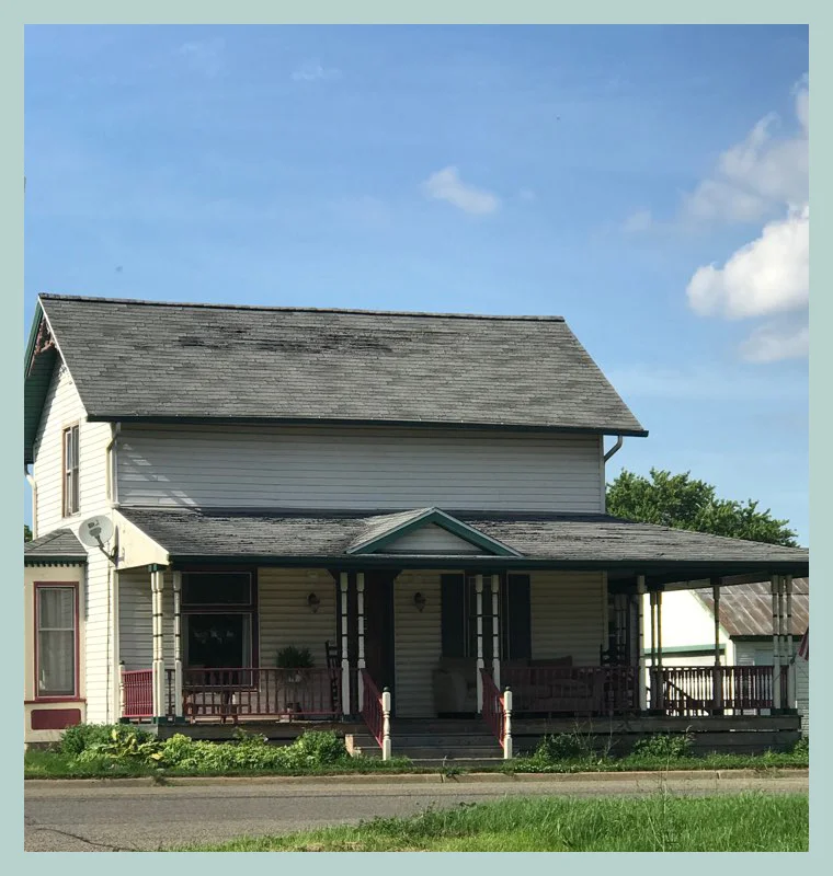 The parsonage in Burlington