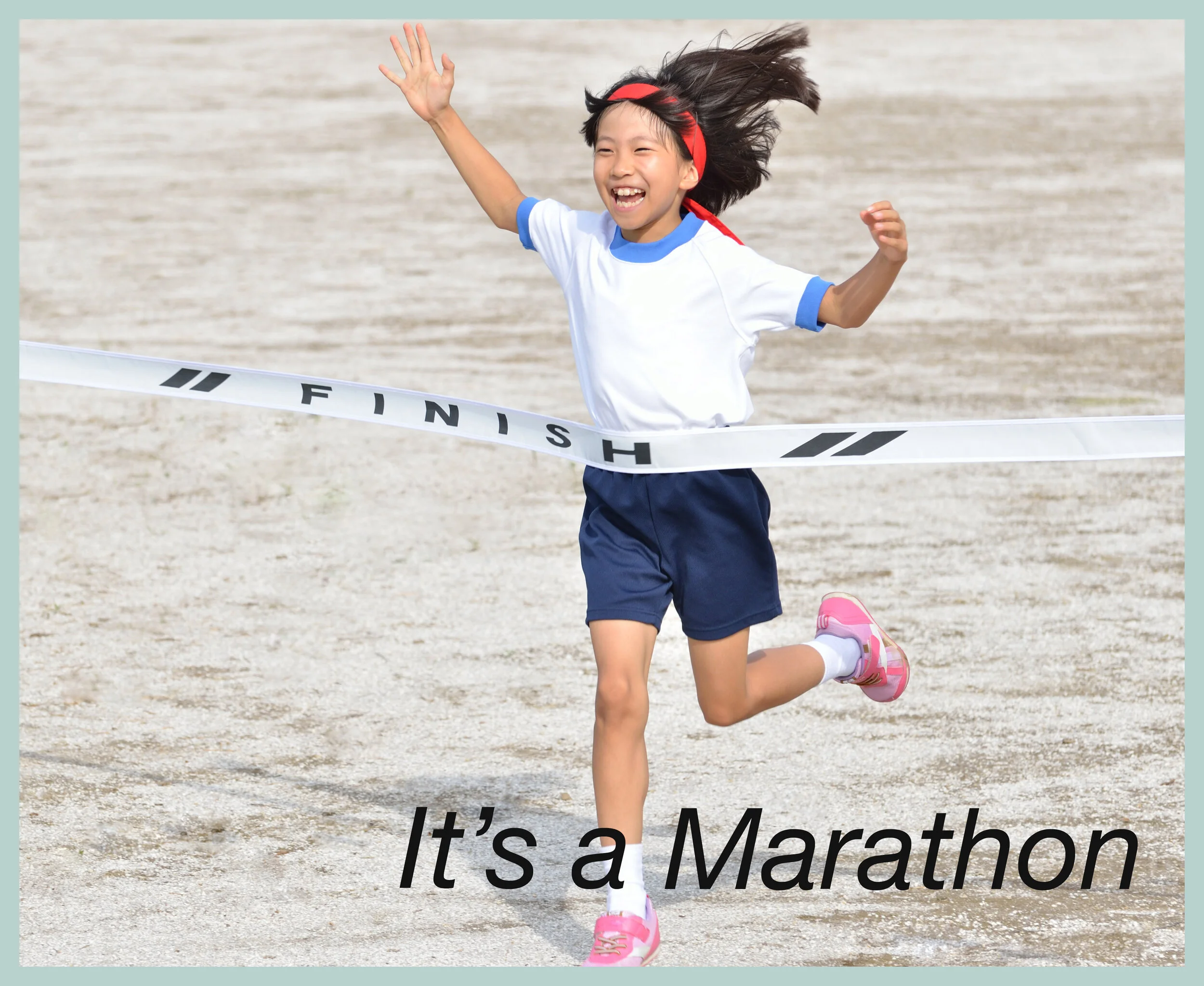 It's a Marathon