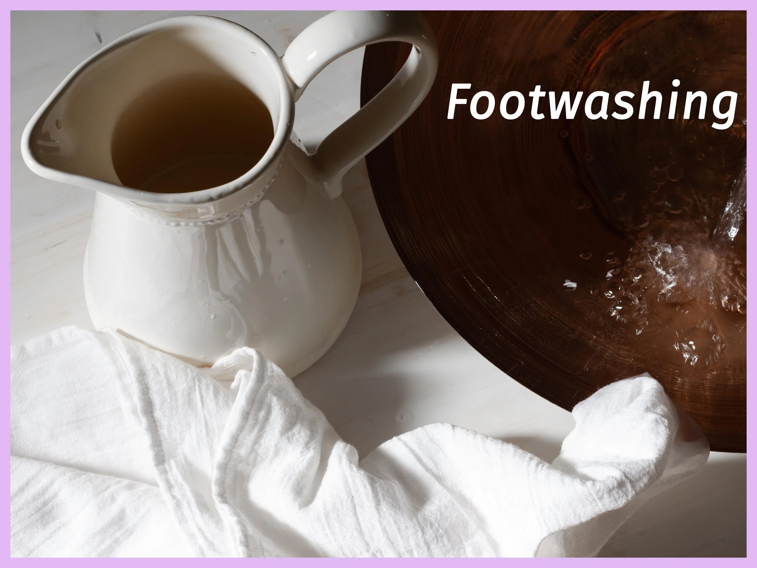 Footwashing