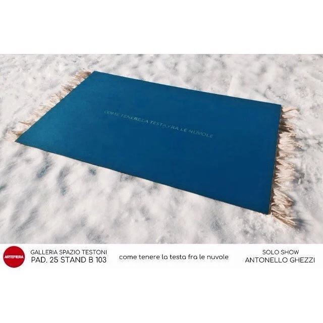 Now. 
SOLO Antonello Ghezzi. SPAZIO TESTONI. Project with the texts of the art critic and contemporary art teacher Simone Azzoni. #antonelloghezzi #simoneazzoni @antonelloghezzi @azzonisimone