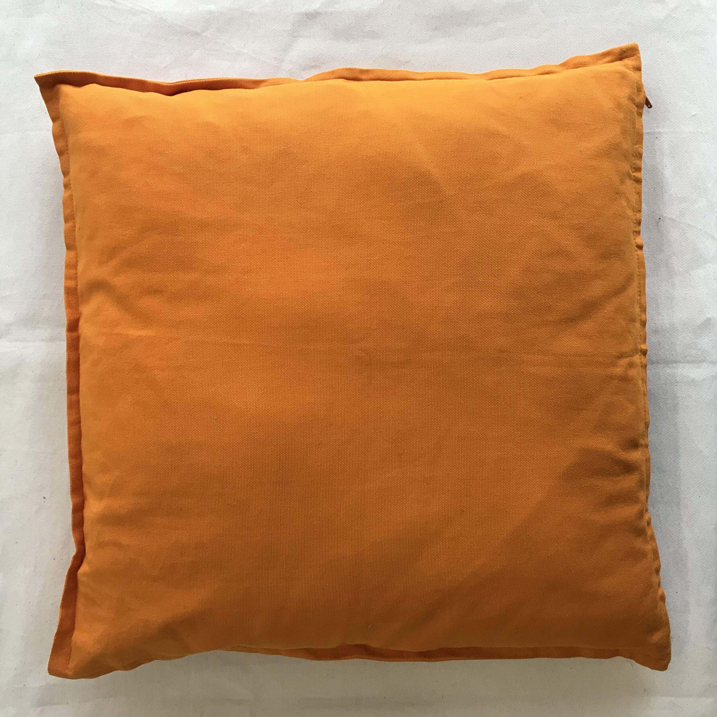 Orange Linen - 19 x 19