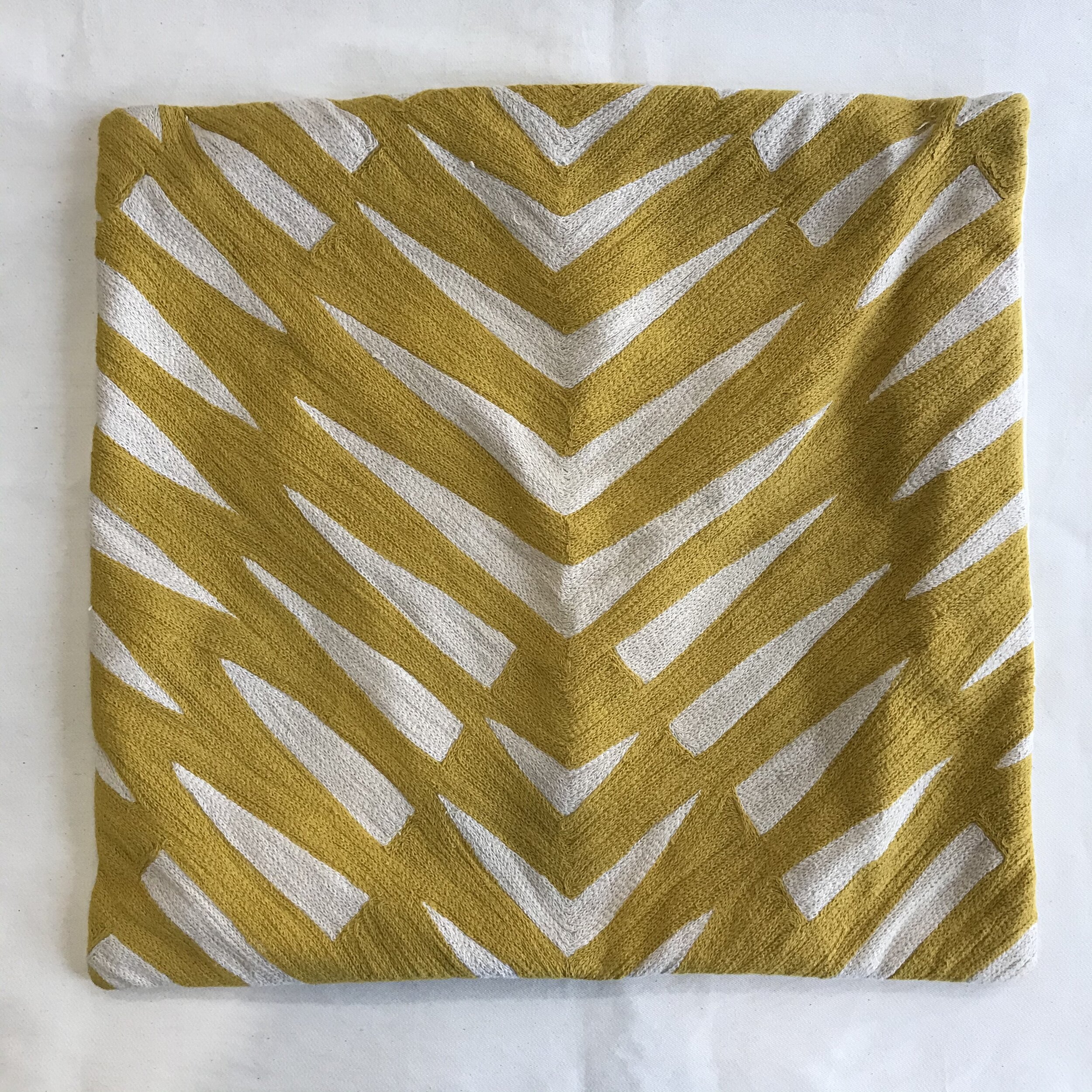 Yellow Pattern - 20 x 20 