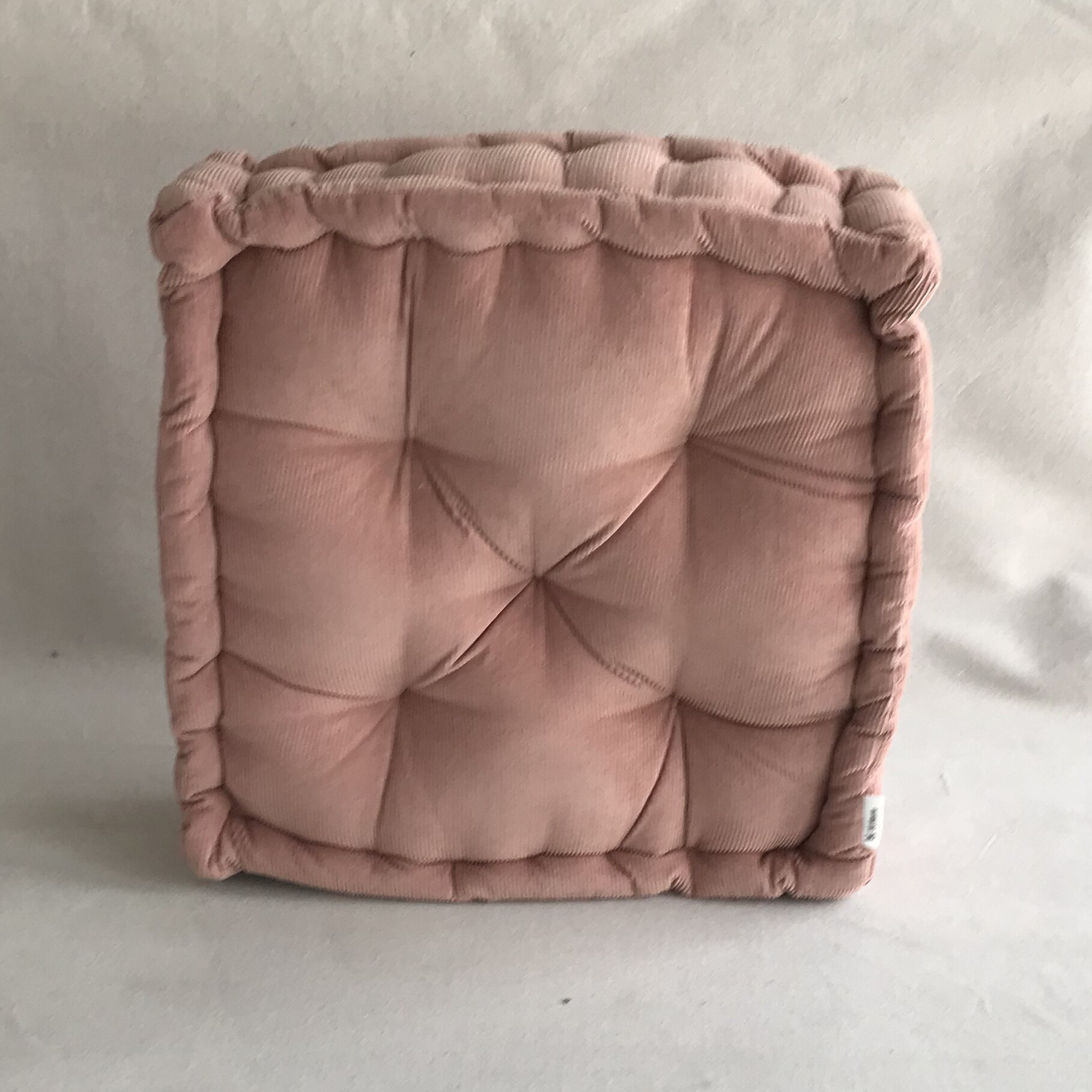 Pink Tufted 17 x 17