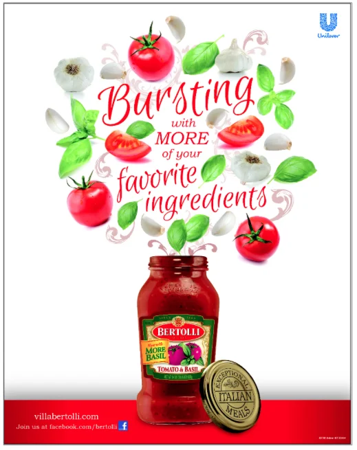 Bertolli Key Visual