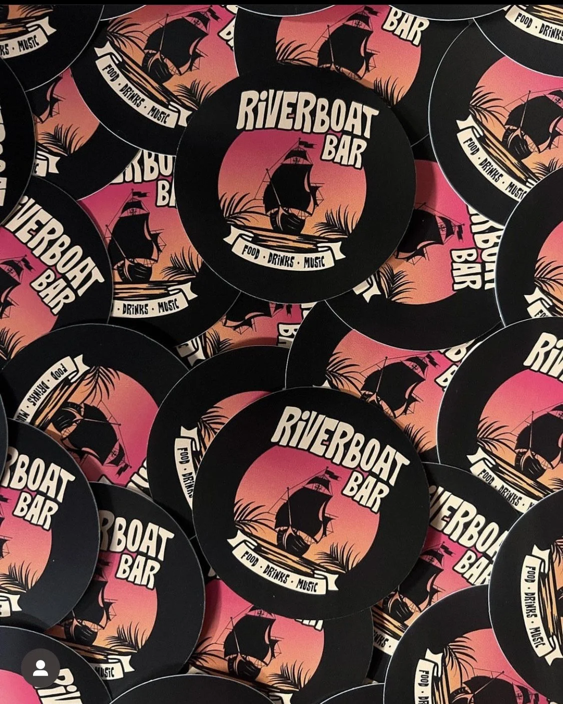 Riverboat Stickers