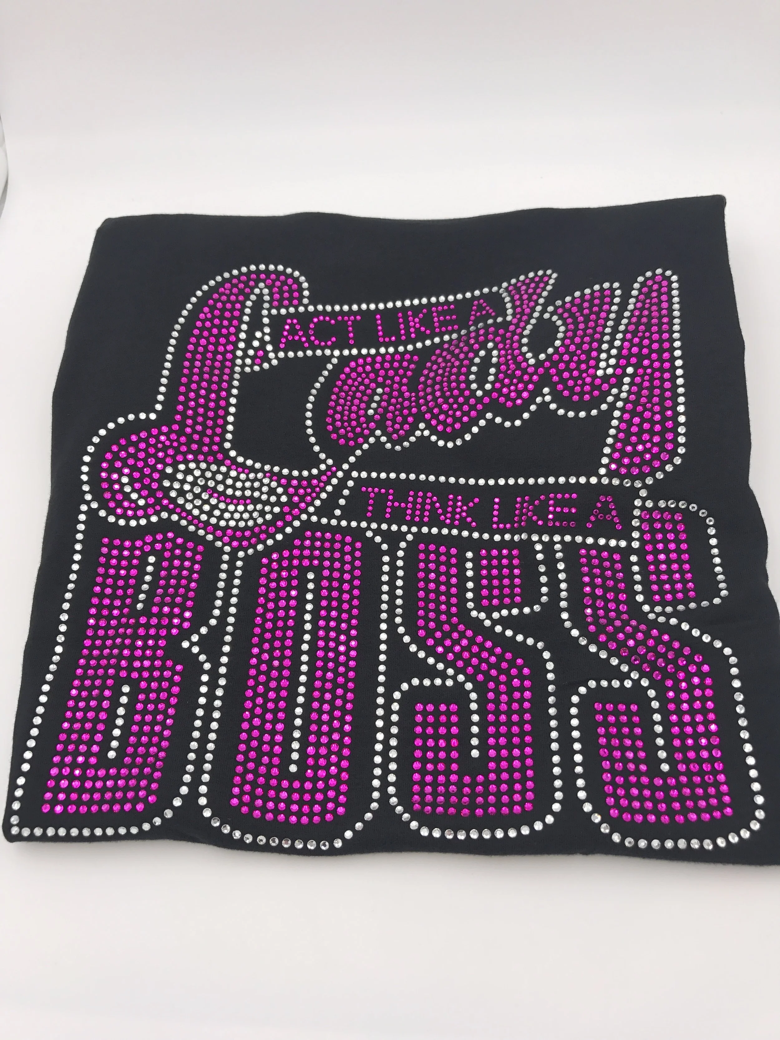 Act Like A Lady Fitted Tee Short Sleeve Allow 7 to 10 days to Ship