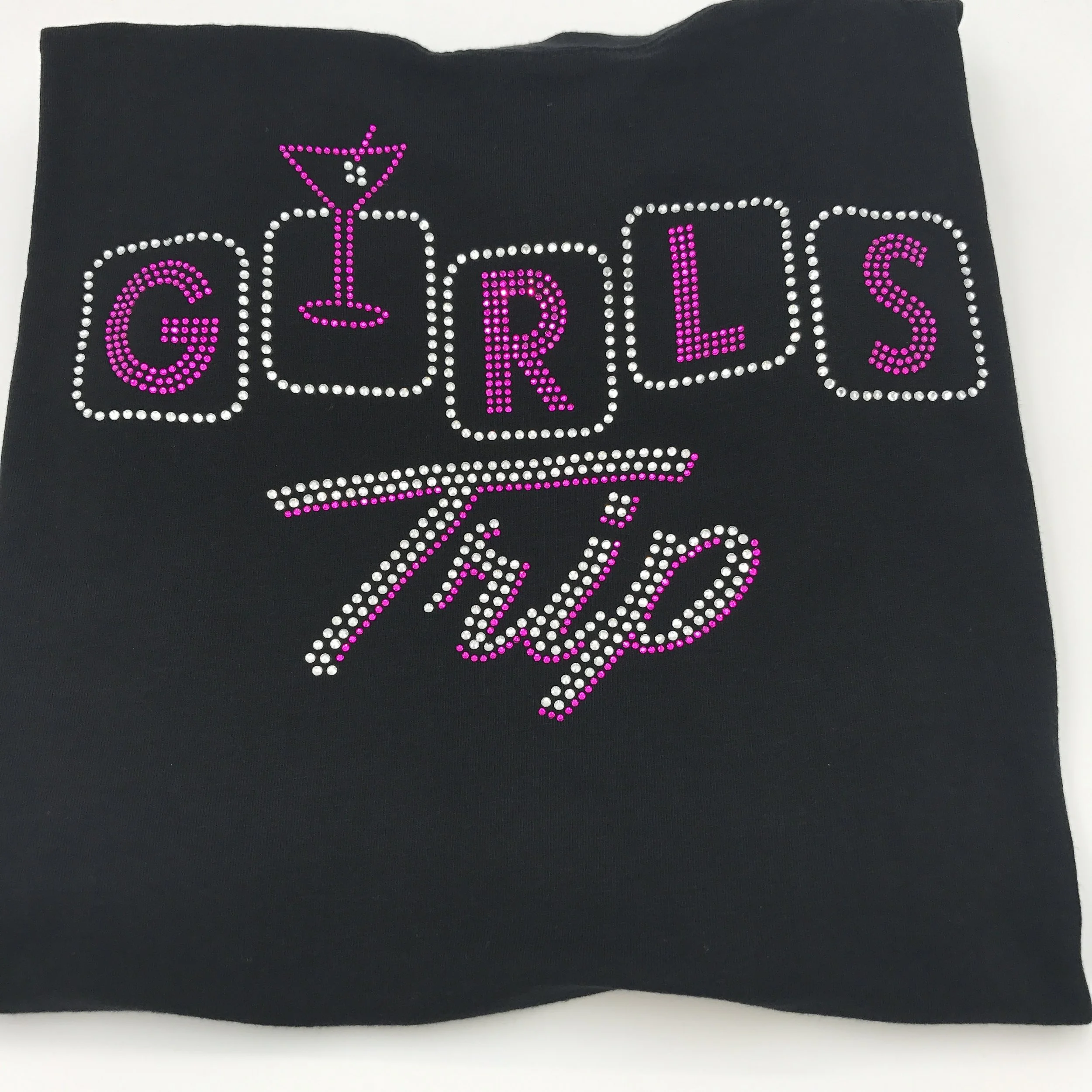 Girls Trip Fitted Tee Short Sleeve Allow 7 to 10 Days To Ship
