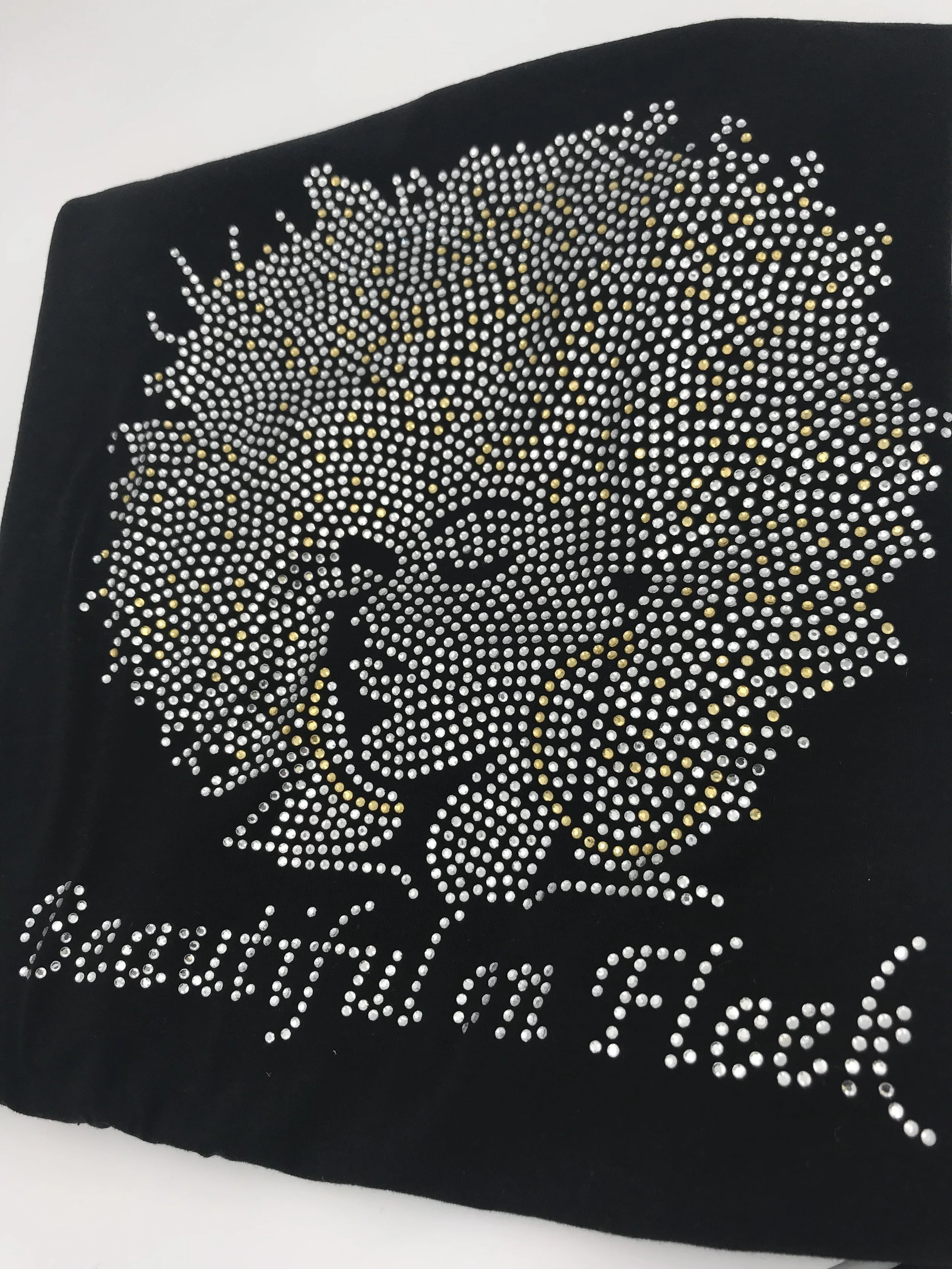 Beautiful On Fleek Clear with Gold (Also Gold with Clear)