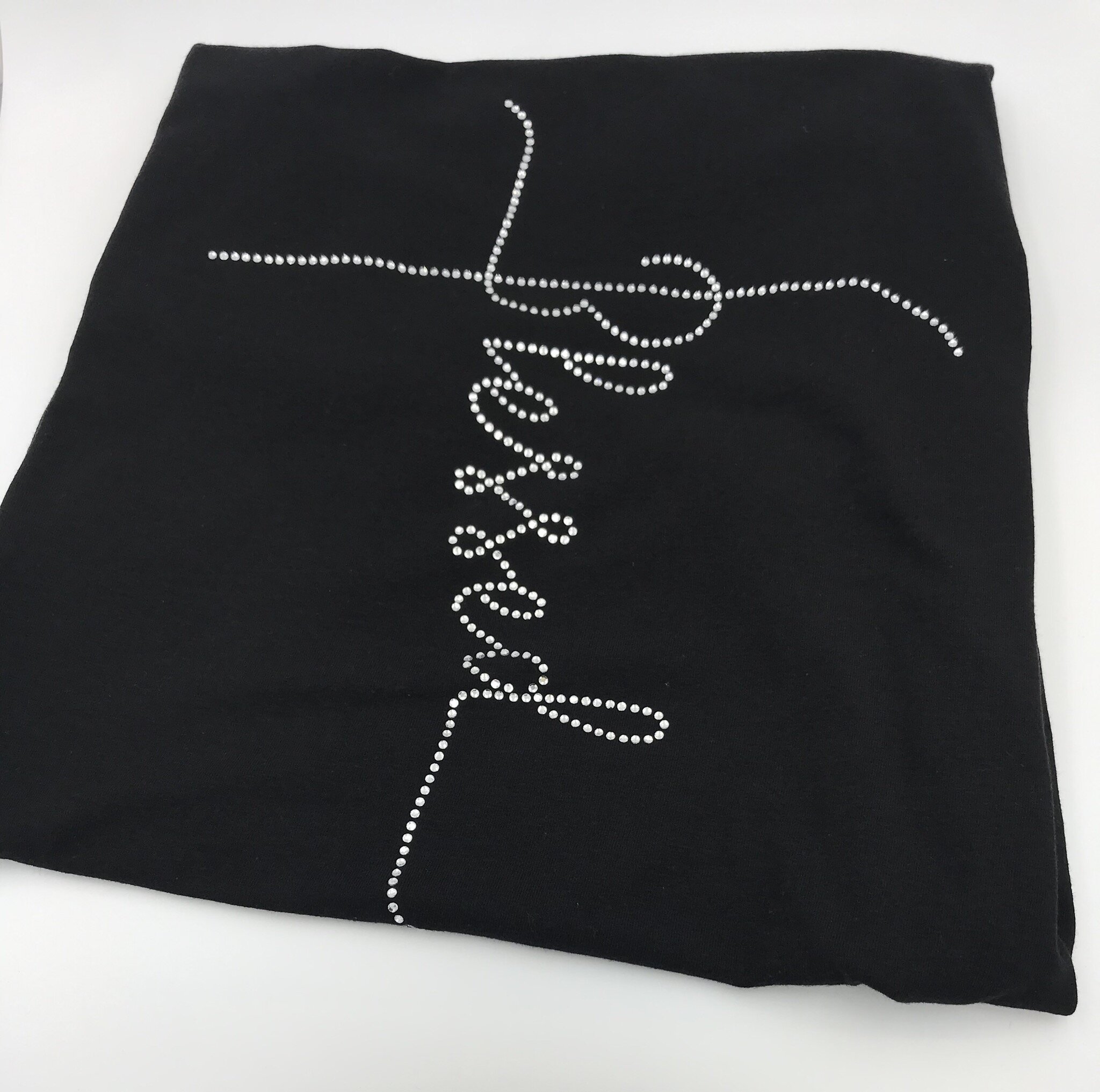 Blessed Bling Fitted Tee Short Sleeve Allow 7 to 10 Days to Ship