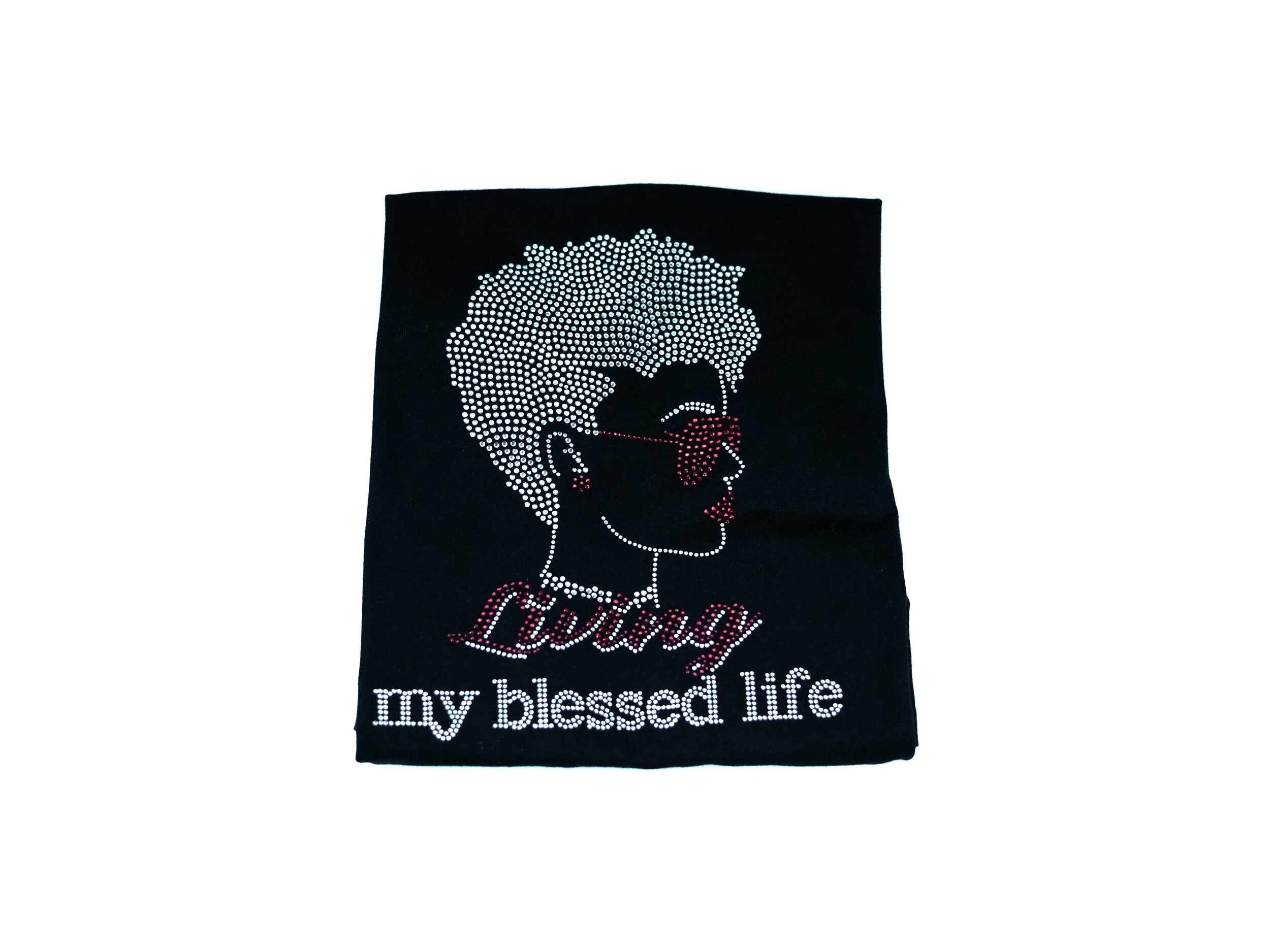 Living My Best Life Fitted Short Sleeve T Shirt Allow 7 to 10 Days to Ship