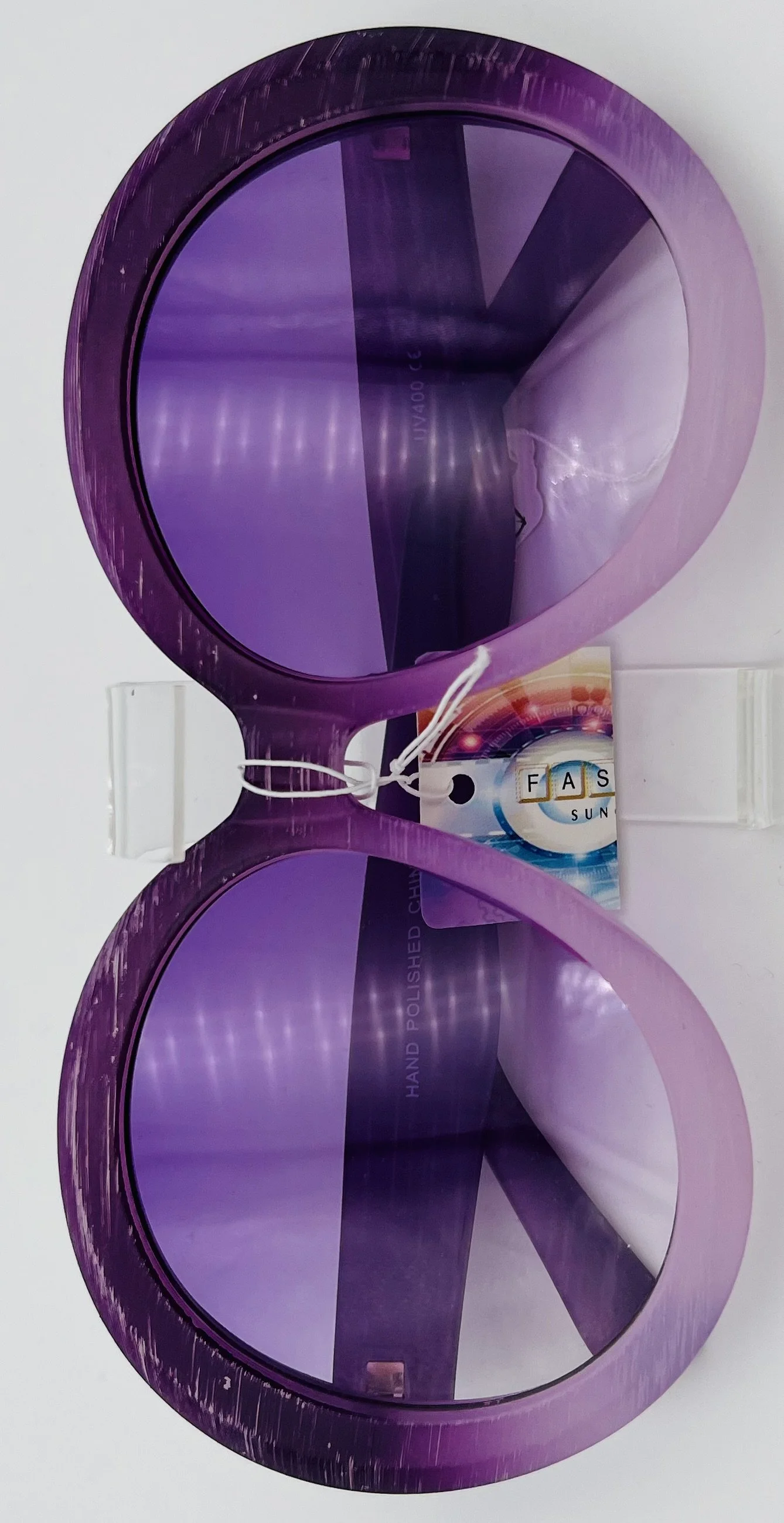 Purple Round Wood Look