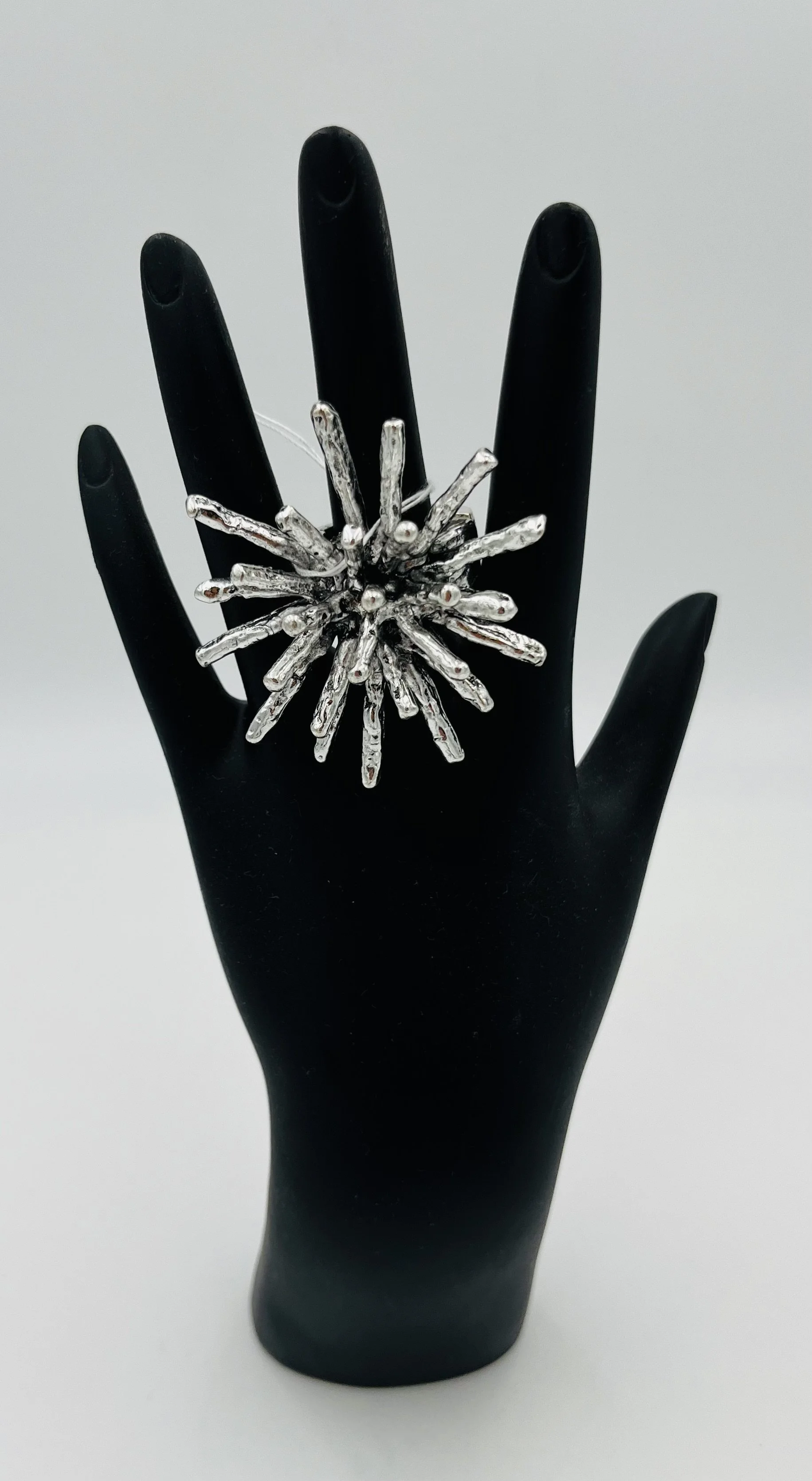 Chunky Silver Spikes