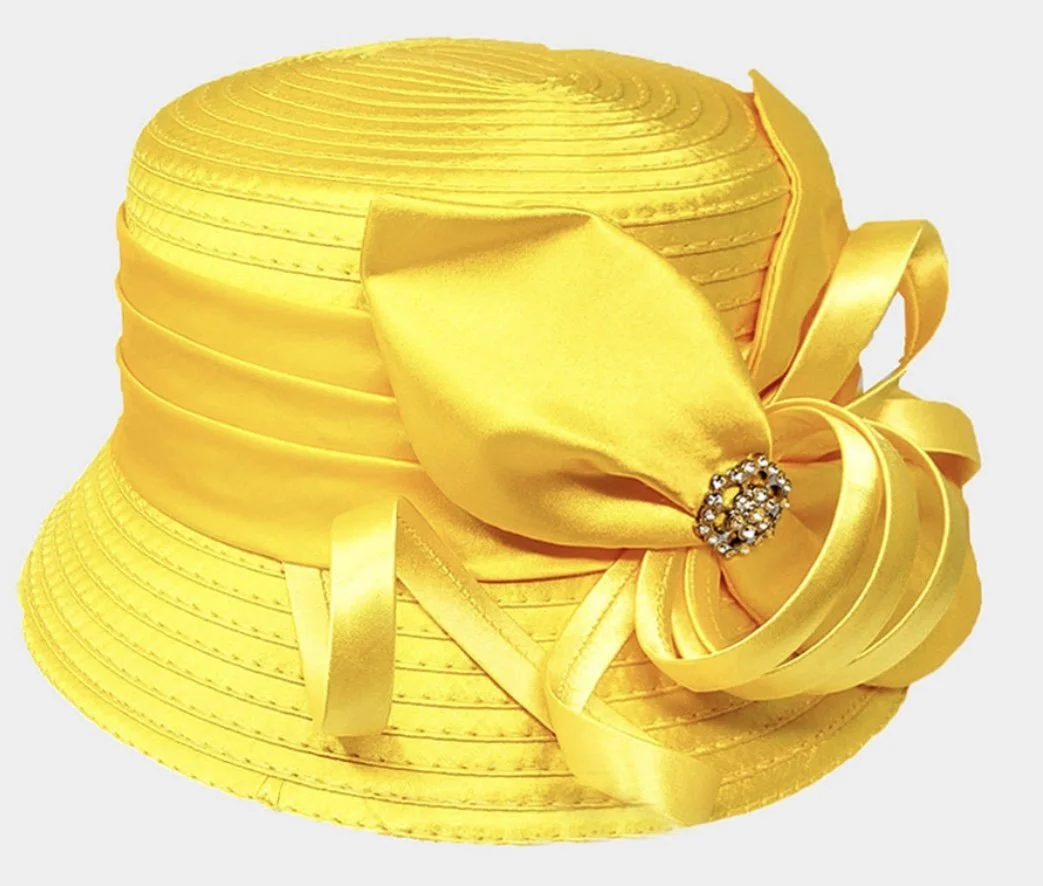 Yellow Bow Accent