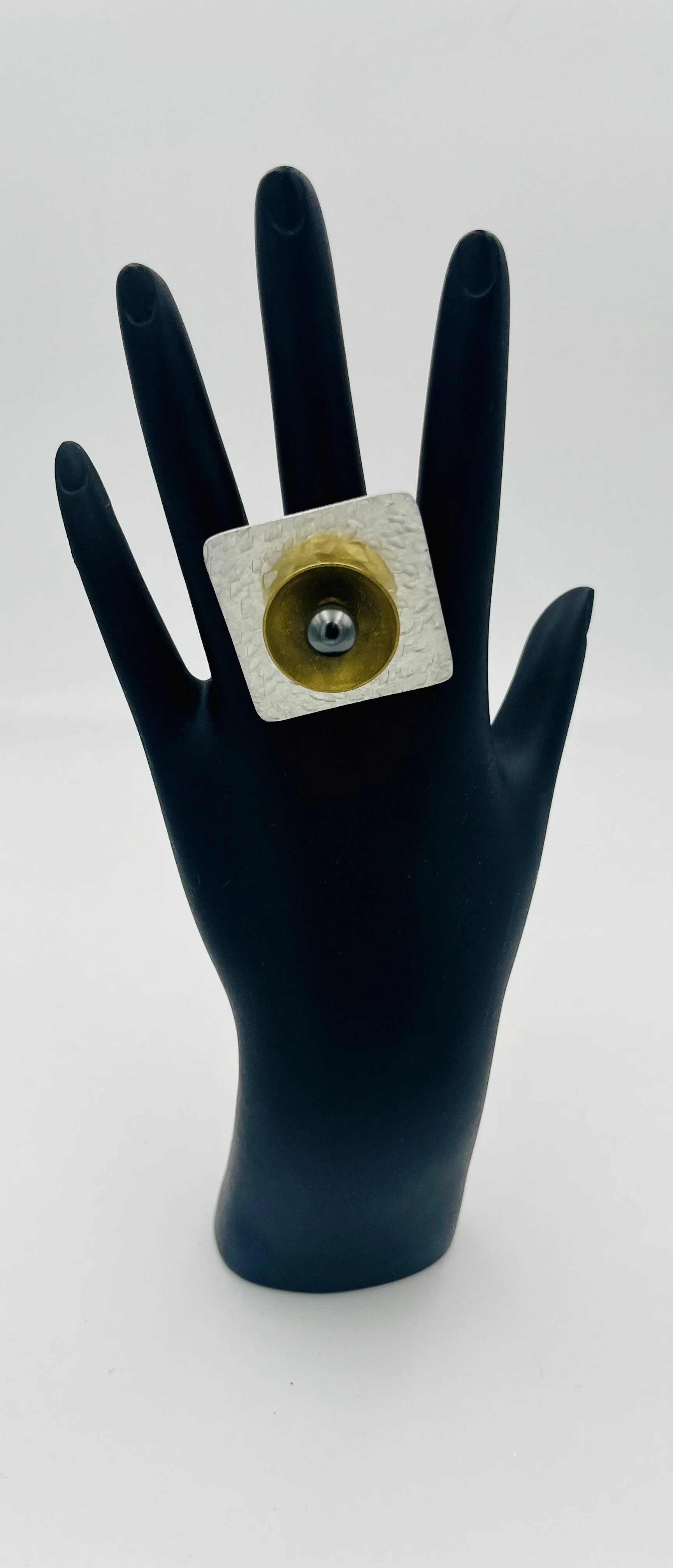 Brass Aluminum Square Top