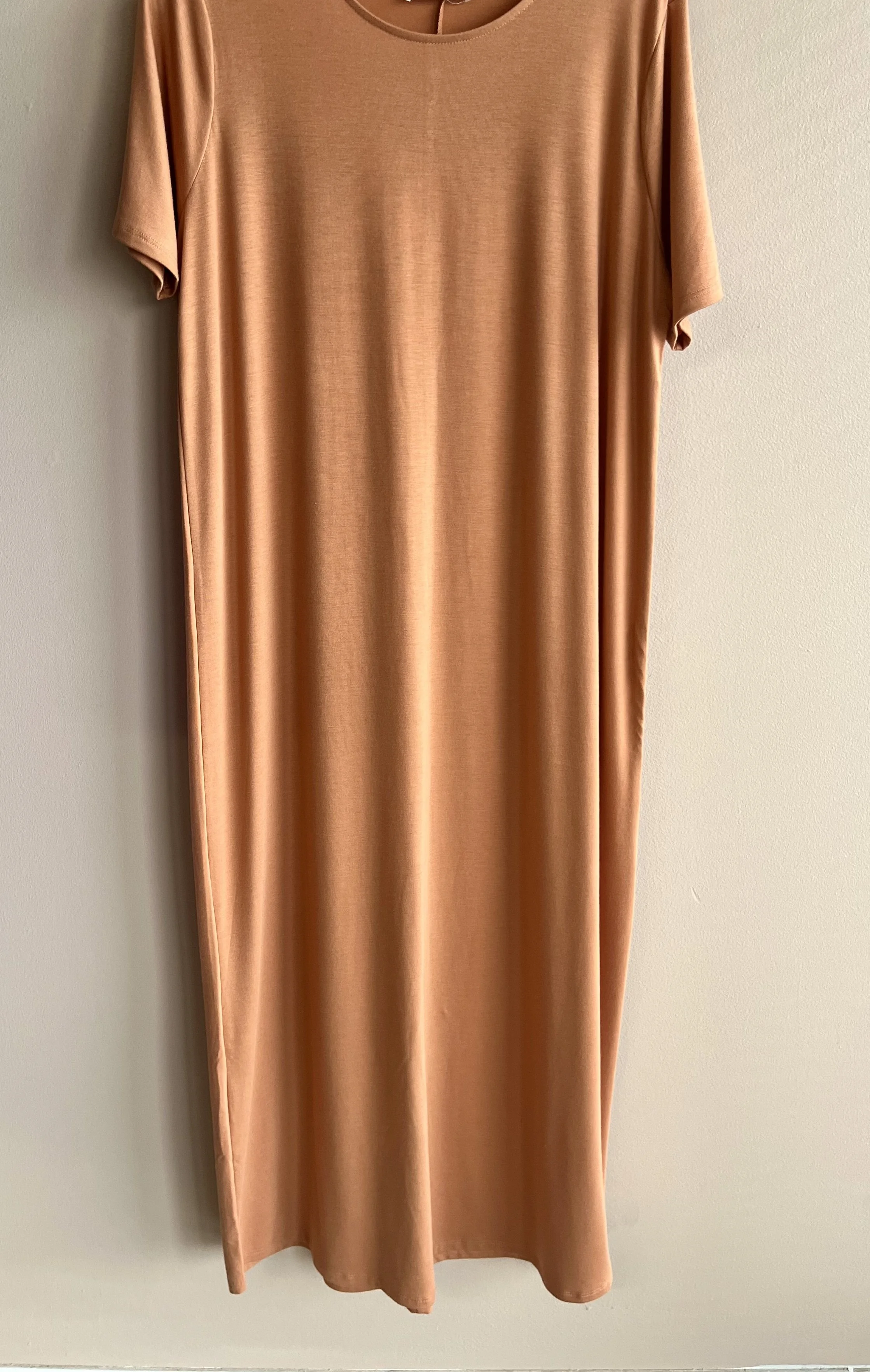 Apricot Orange Maxi Dress