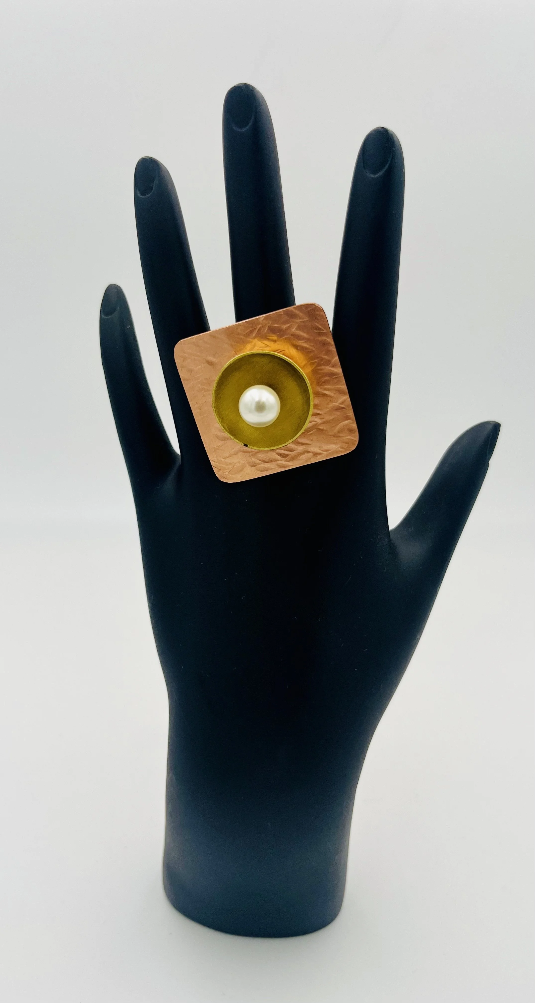 Brass Copper Square Top