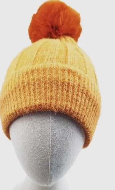 Orange with Fur Ball