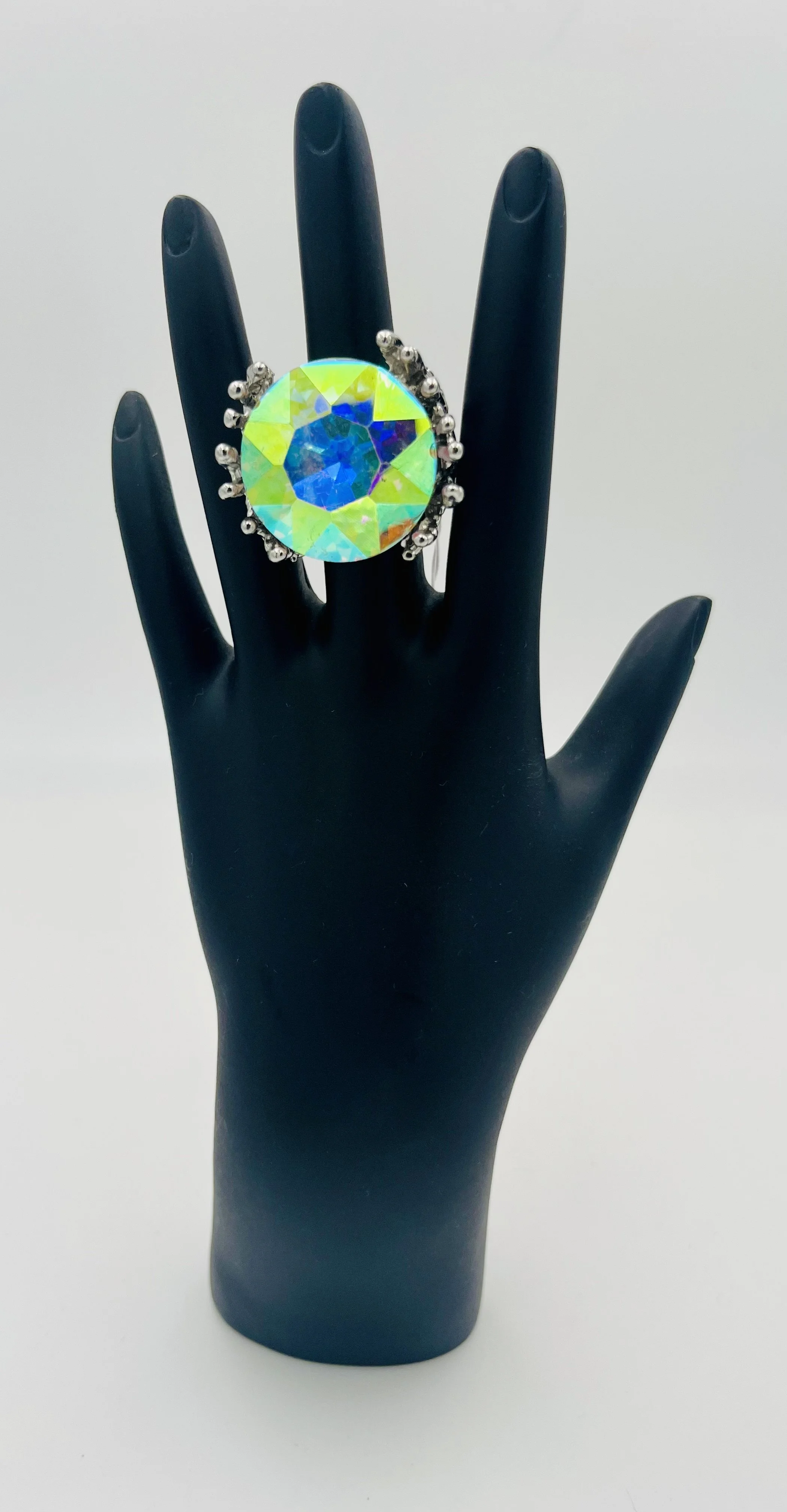 Silver Multi Round Jewel