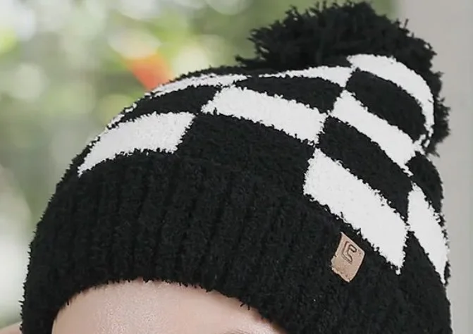 Black White Checkered Pattern