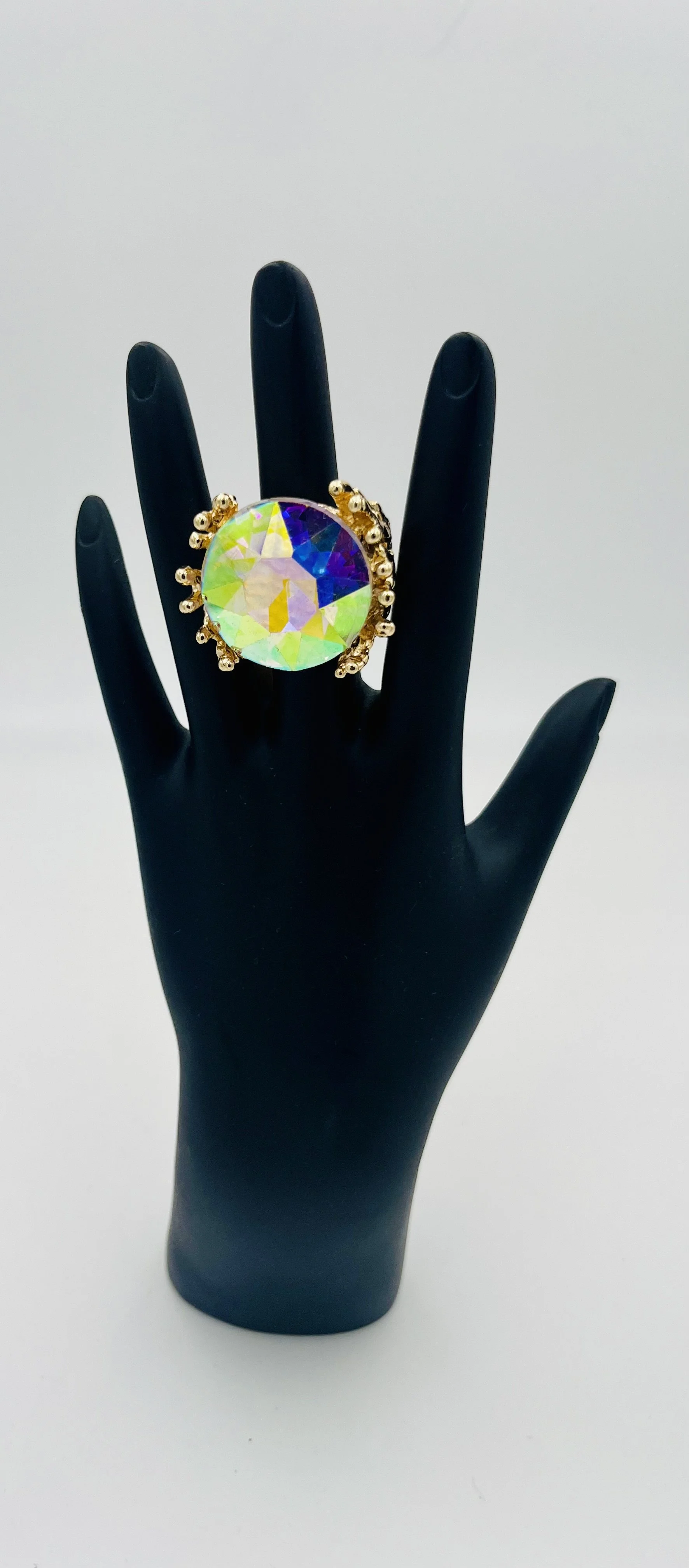 Gold Punk Multi Round Jewel