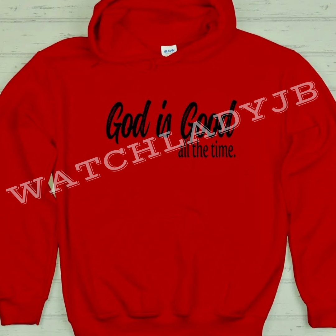 Red God is Good Hoodie