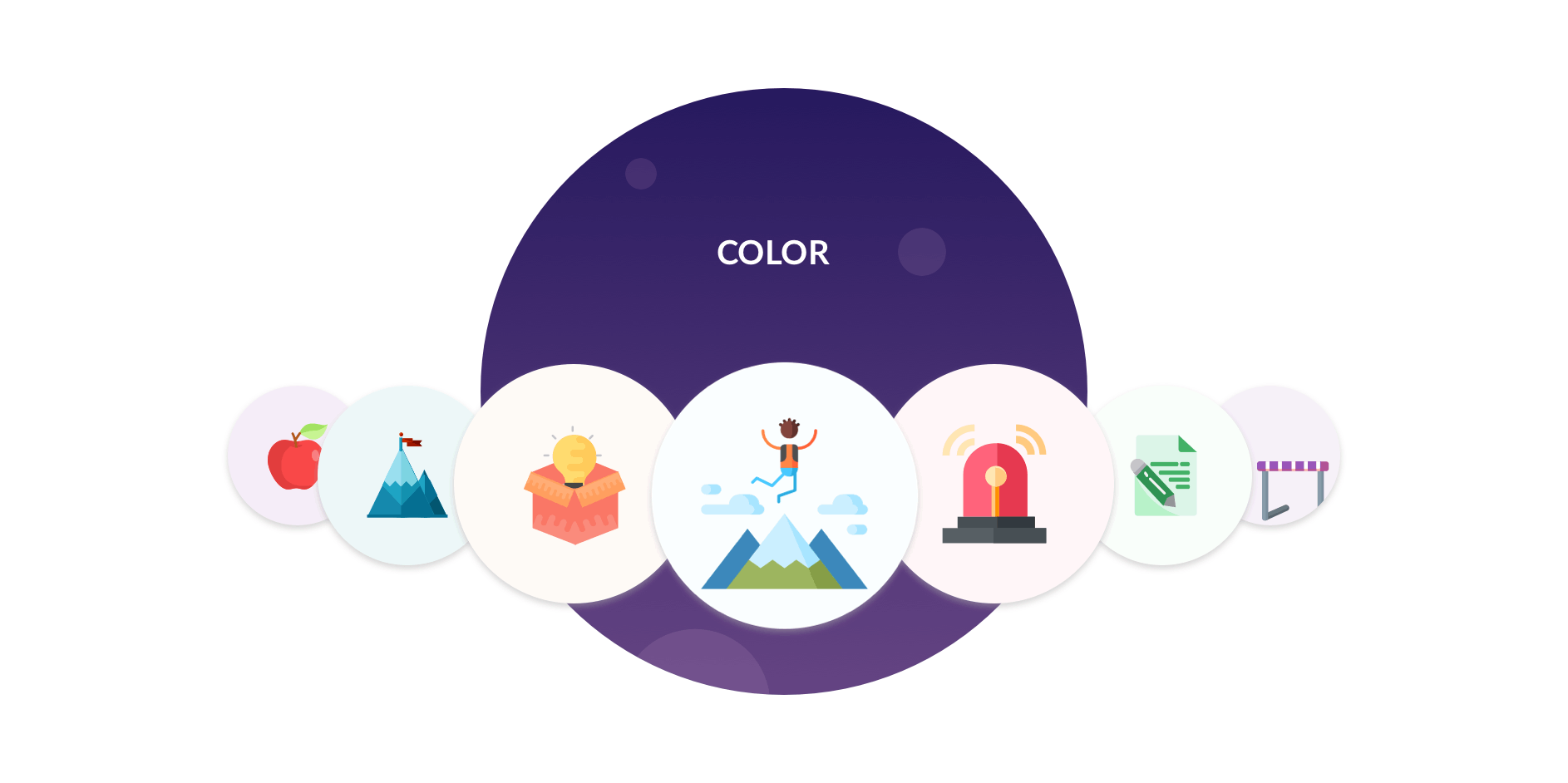 Ensuring that all colors work harmoniously