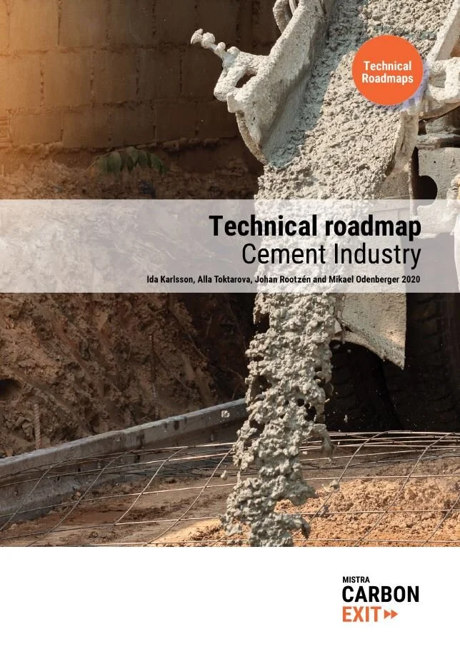 Technical roadmap - Cement Industry