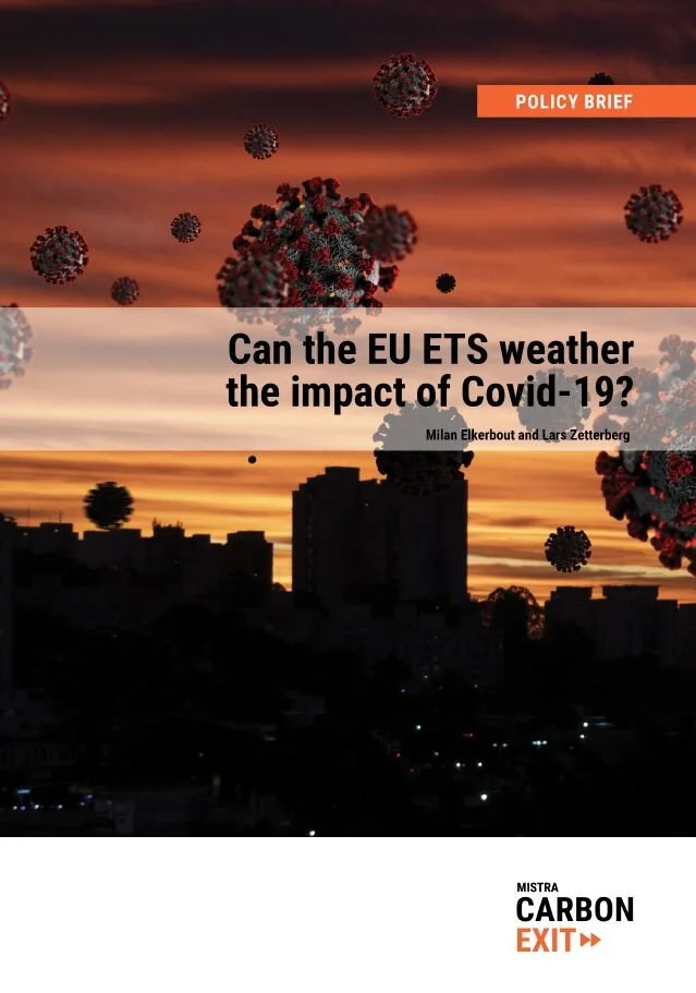 Policy brief: Can the EU ETS weather the impact of Covid-19?