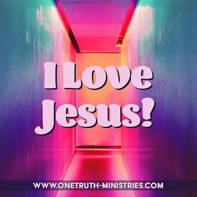 I love Jesus!! #onetruthministries #onetruth #ashleypossin #jesus #ilovejesus