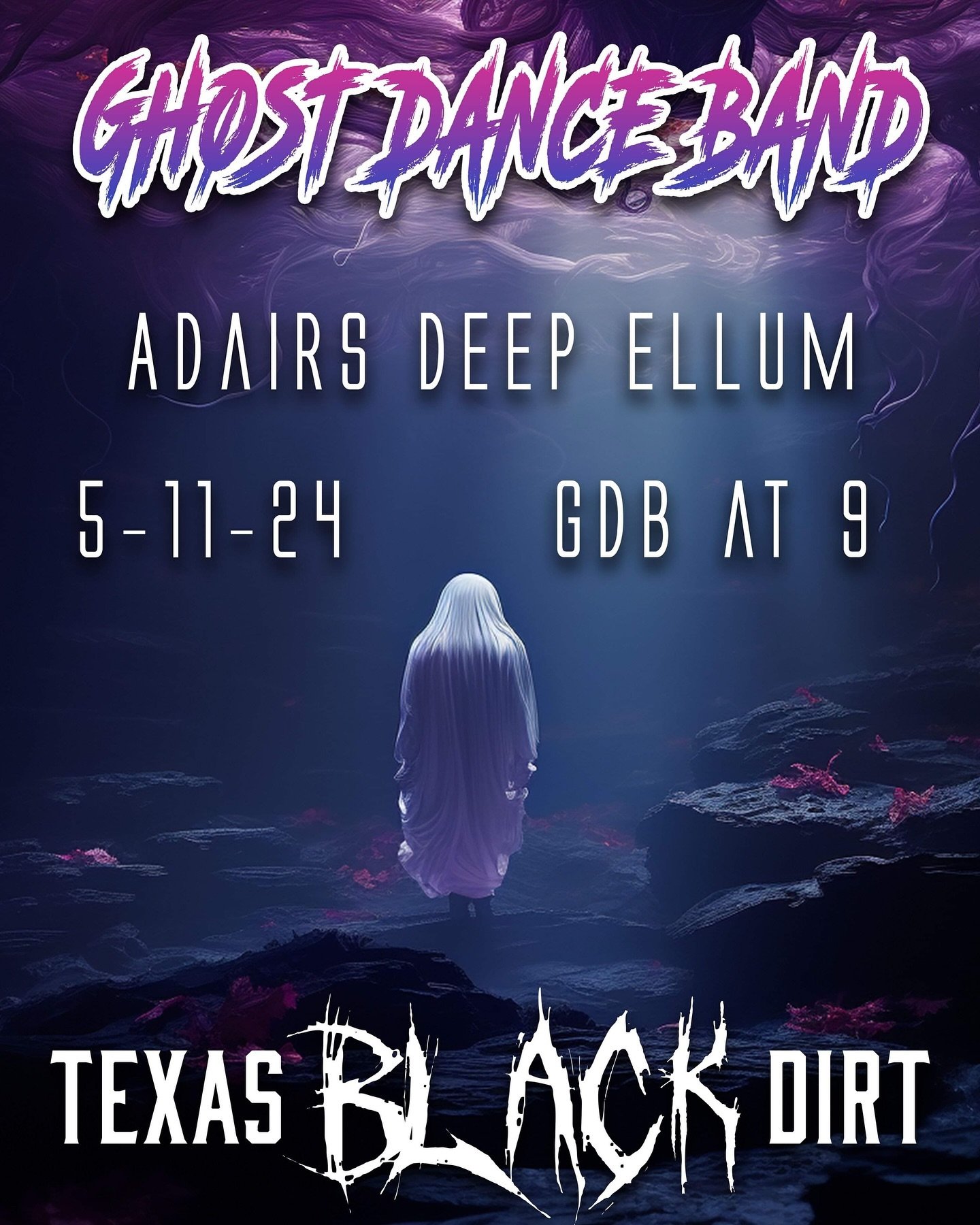 Dallas! Back at Adairs on Saturday. Playing every song we know. Come hang out! Music kicks off at 9!