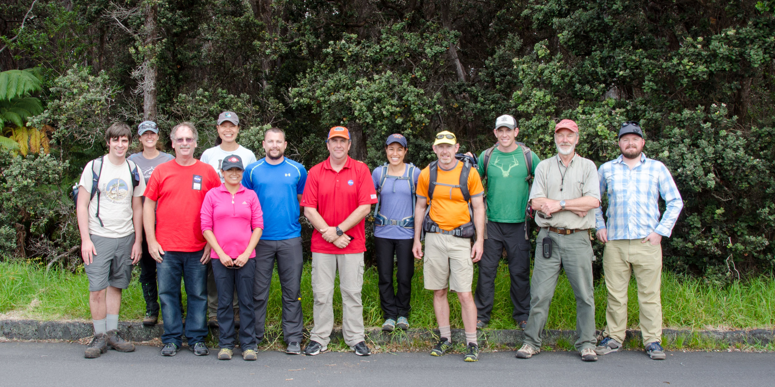 BASALT Hawai'i' Recon team, October 2015