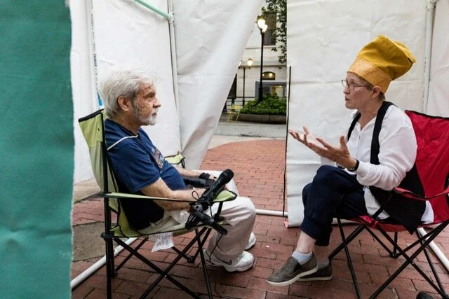 Art as Cognition: CONVERSATION EVENT @ Philadelphia City Hall with Resident Philosopher Dr. Dena Shottenkirk, event curated by Veronica Cianfrano