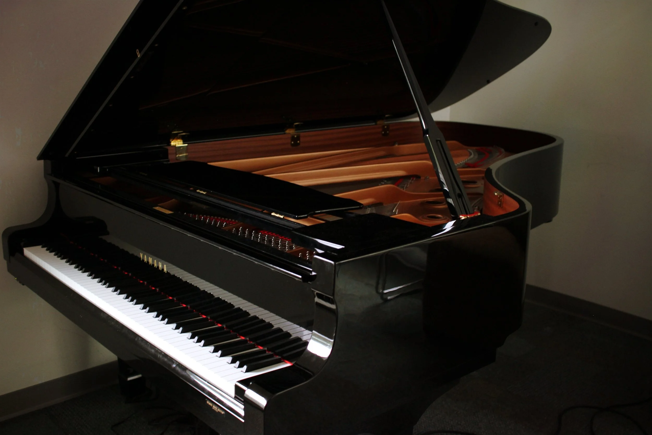 The Yamaha Grand Piano was purchased for the Charlotte Street Arts Centre over a decade ago.