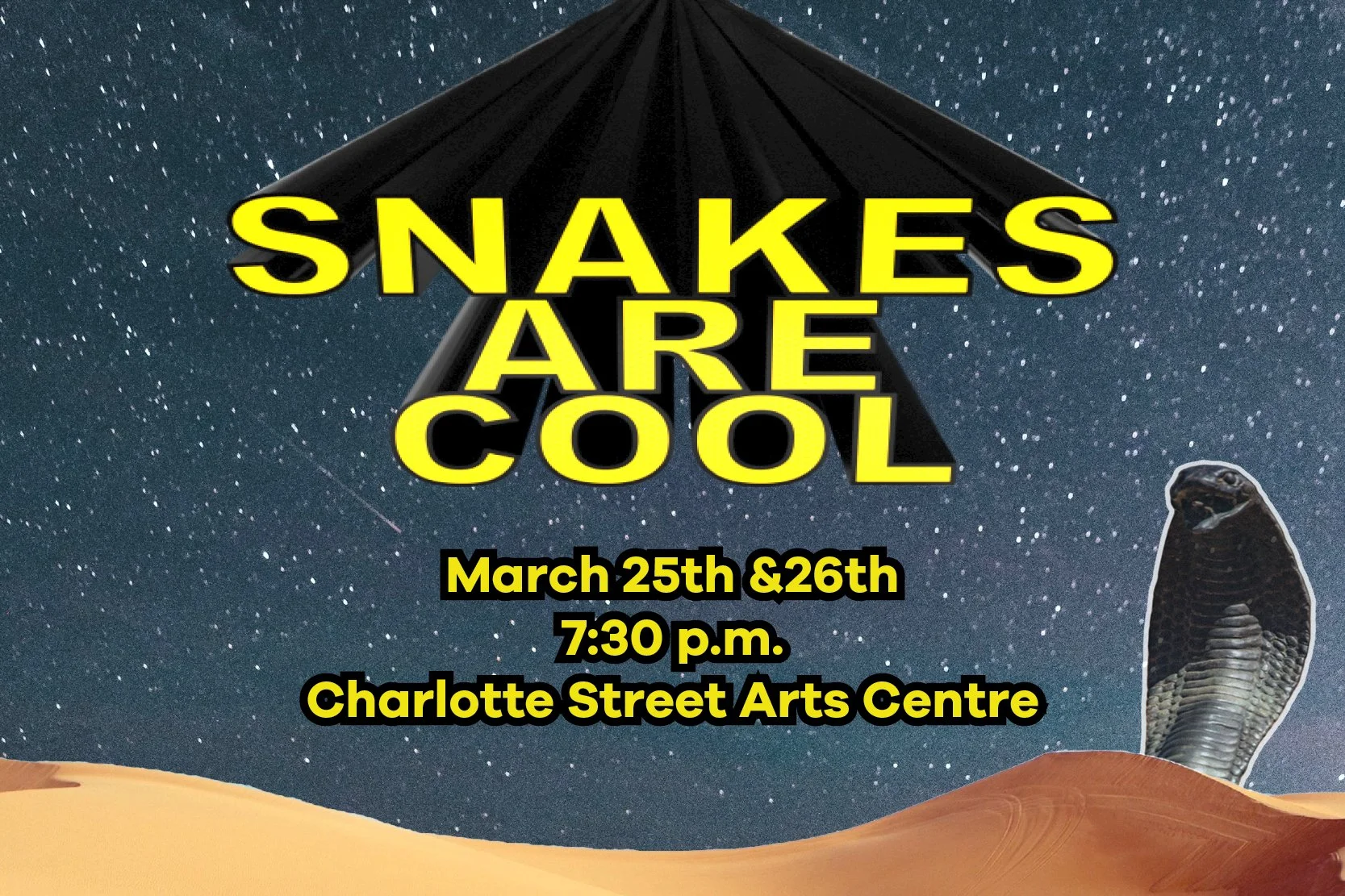 Next Folding Theatre Company Presents: Snakes Are Cool