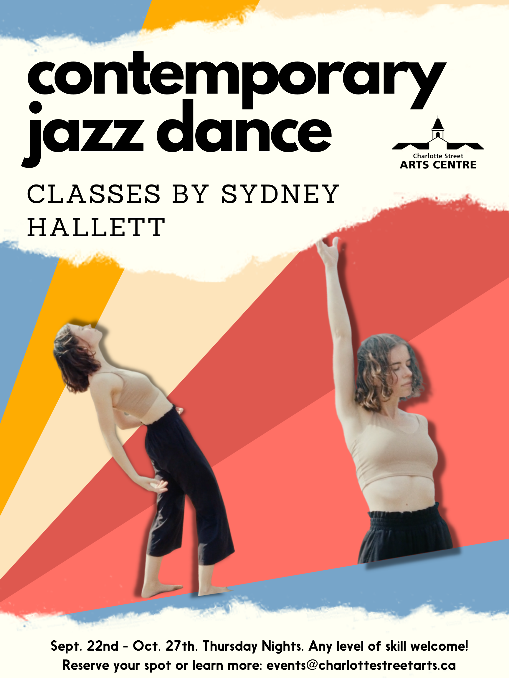 CONTEMPORARY JAZZ DANCE CLASS W/ SYDNEY HALLETT