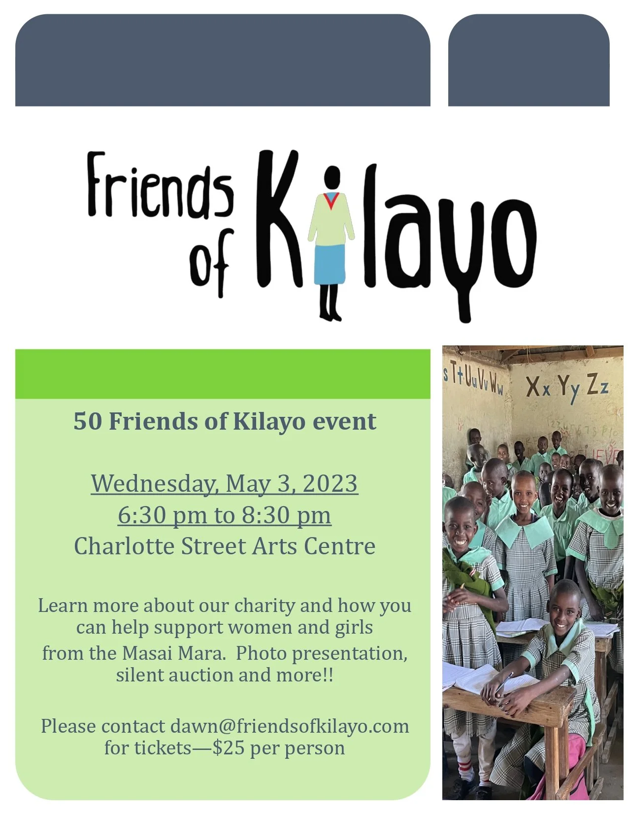 Friends of Kilayo Fundraiser 