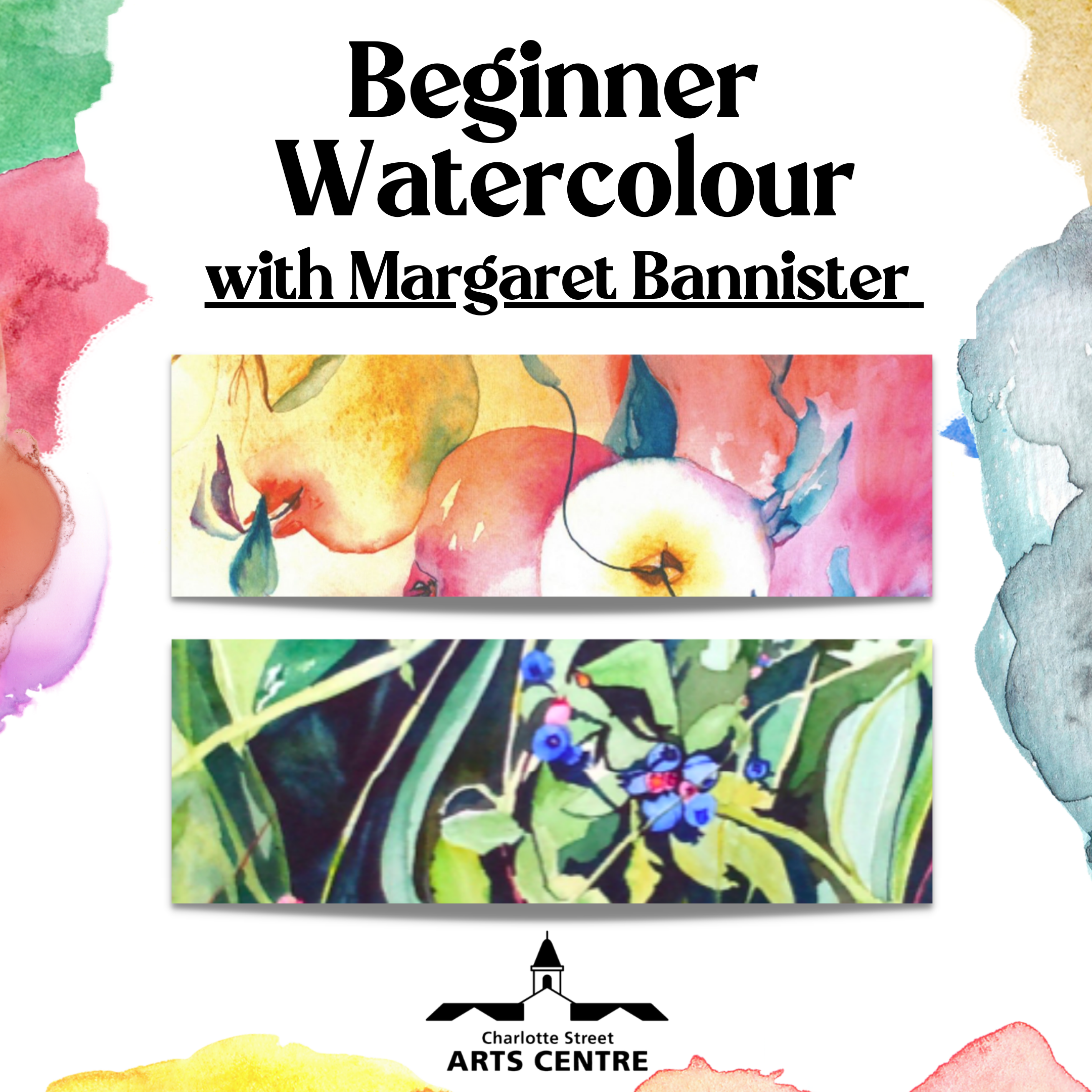 Beginner Watercolour w/ Margaret Bannister
