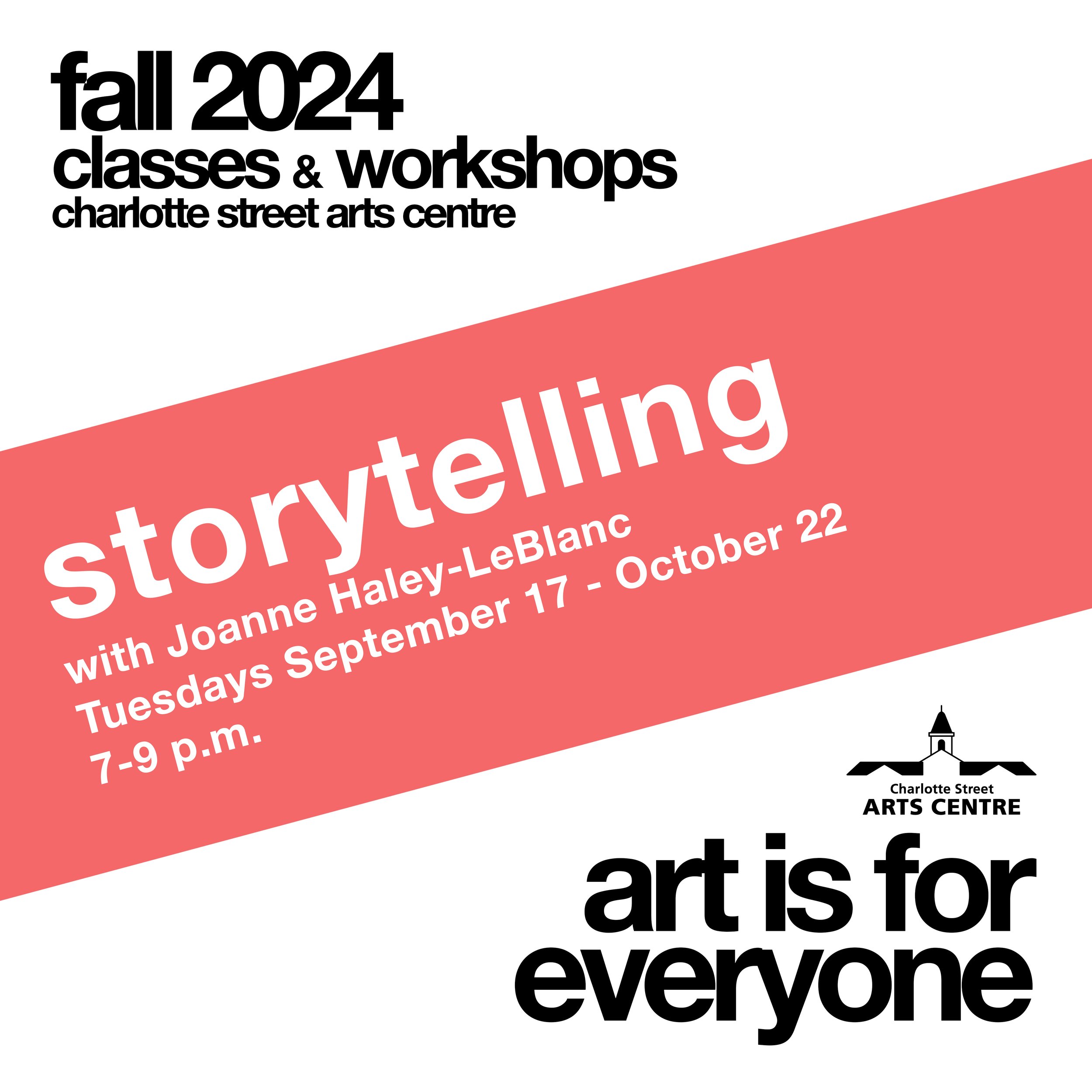 Storytelling with Joanne Haley-LeBlanc
