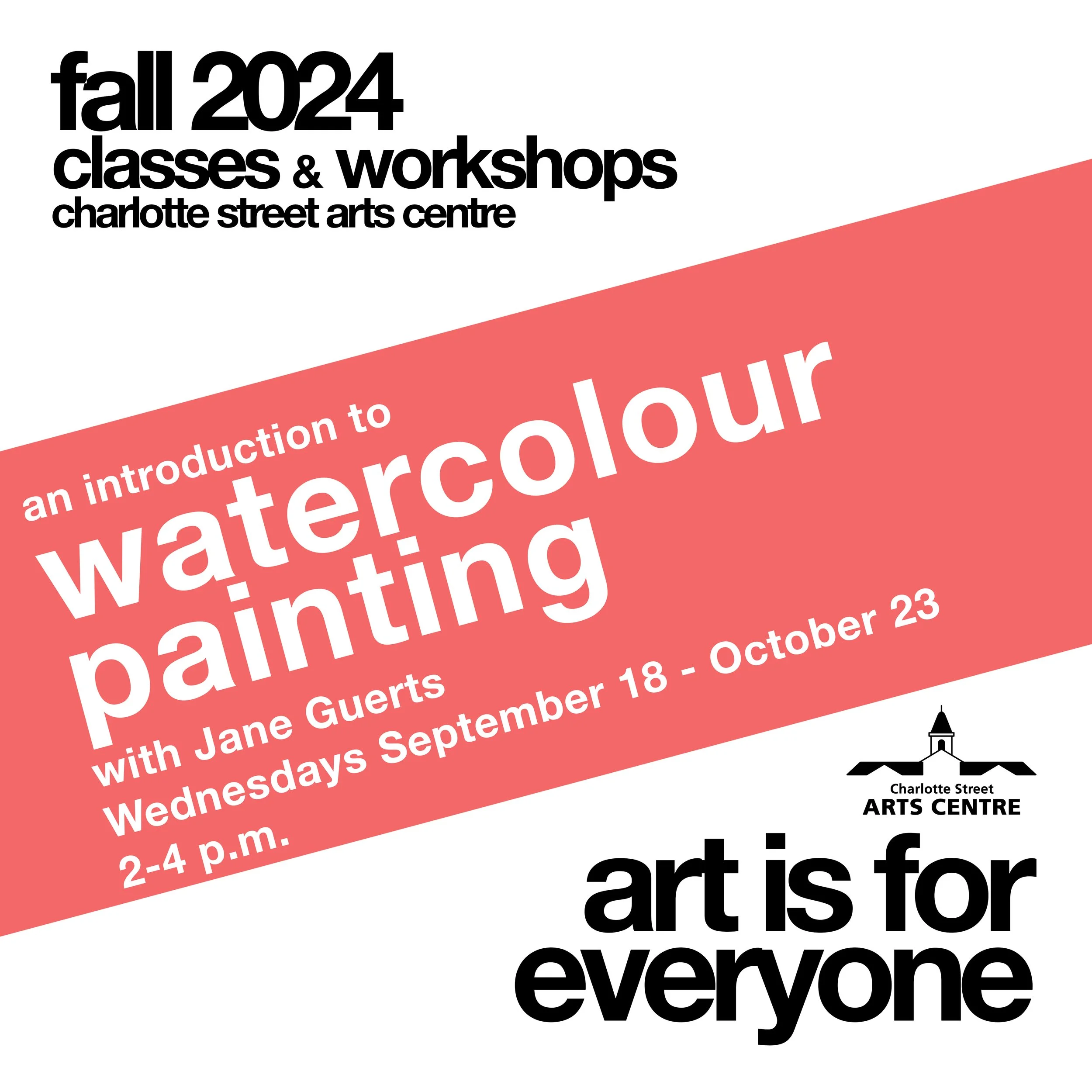 Intro to Watercolour with Jane Geurts