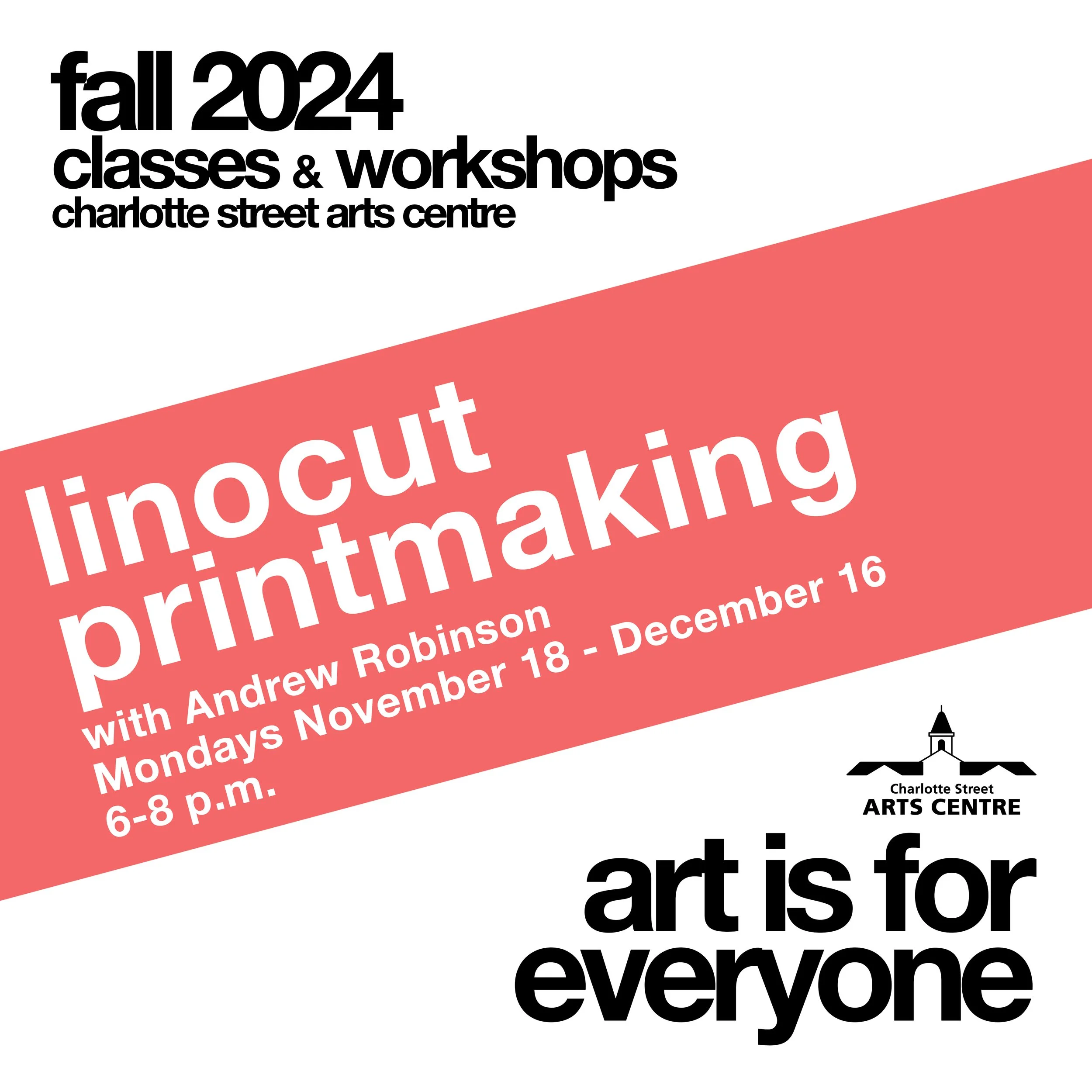 Linocut Printmaking with Andrew Robinson